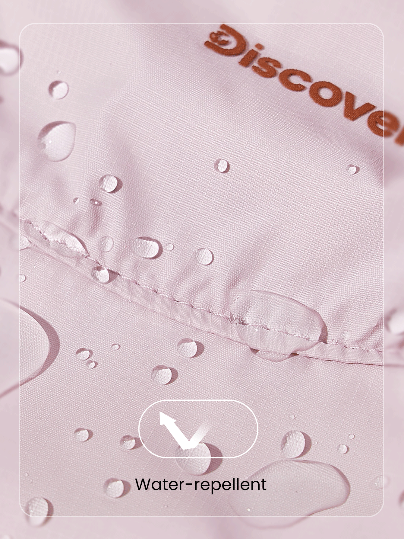 GLOWMODE X Discovery Keep It Cool Sweat-Wicking Quick-Dry Waterproof Unstructured Brim Unstructured Crown Reflective Drawstring Adjustable Double-Sided Cap Hat Hiking Outdoor Running Workout Active - Rusty Rose - View 6