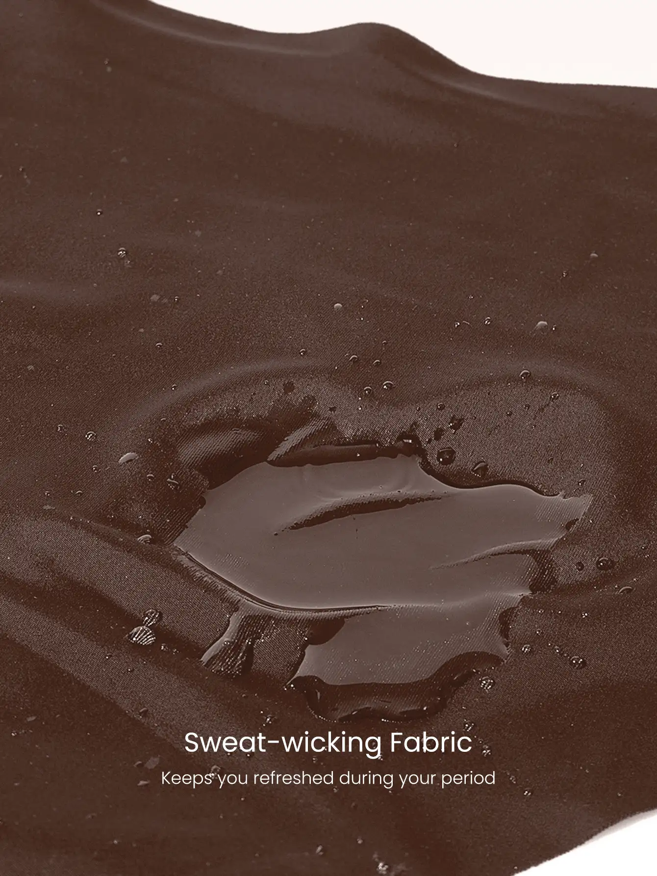 GLOWMODE 3条装 经期安全防水不吸收型速干防漏中腰三角内裤 适用于月经期、产后、日常活动、休闲、工作场合 - 肉桂靈感 - 查看 5