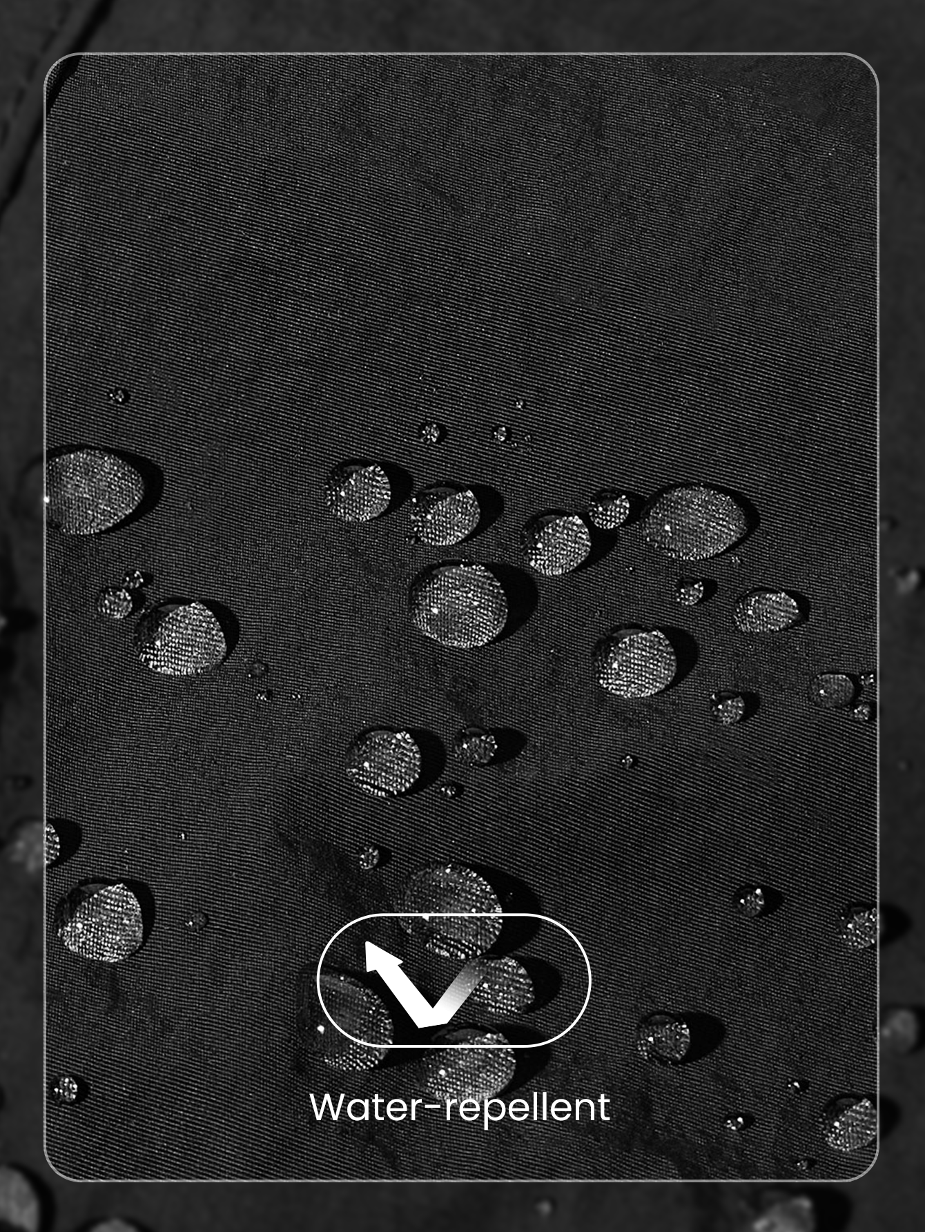 GLOWMODE 15升 On The Go 夜光三合一防水拉链网袋可调节单肩包手提包背包徒步户外日常活动 - 黑色 - 查看 9