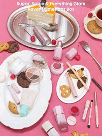 SHEGLAM Sugar, Spice & Everything Glam 聖誕倒數日曆盒 品牌 美容 化妝 化妝品 適合女性與女孩 完美搭配冬季春季 Y2K 時尚 流行 生日 情人節禮物 假期 派對準備就緒 最佳顏色 - 彩色 - 查看 2