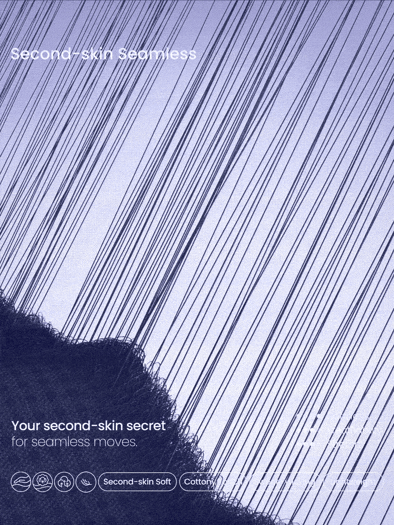 GLOWMODE 24英寸加大码无缝紧身裤，收腹提臀高腰设计，中等强度跑步慢跑训练健身房锻炼 - Dark Blue - 查看 6