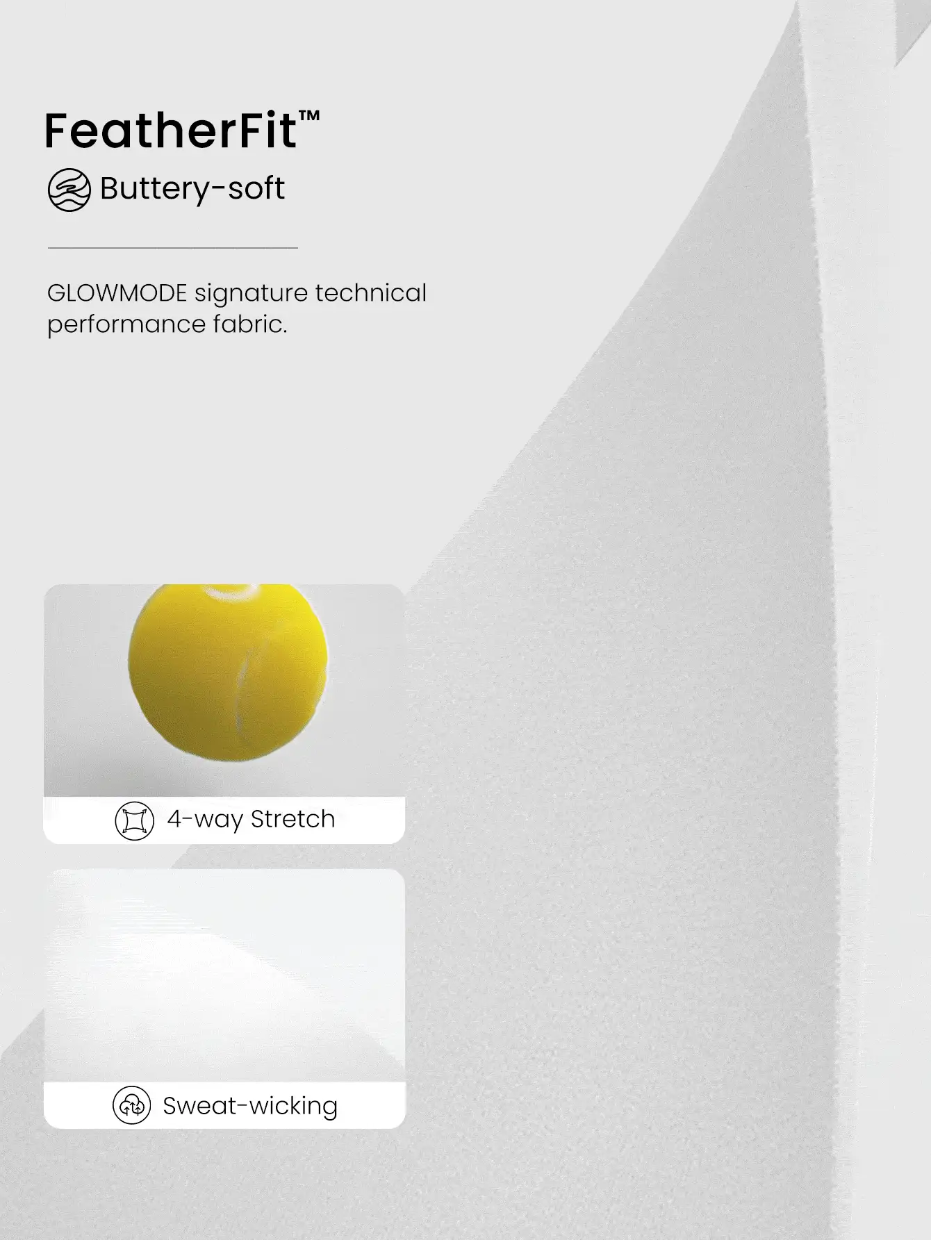 GLOWMODE Chaqueta De Rendimiento Featherfit™ Streamline - Blanco - Ver 5