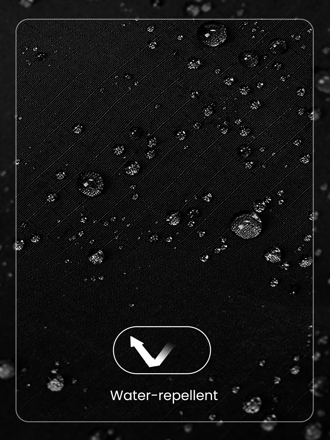 GLOWMODE 26升冬季Ace可调节肩带多功能防水拉链口袋网球斜挎包，适合网球运动日常穿着 - 黑色 - 查看 7