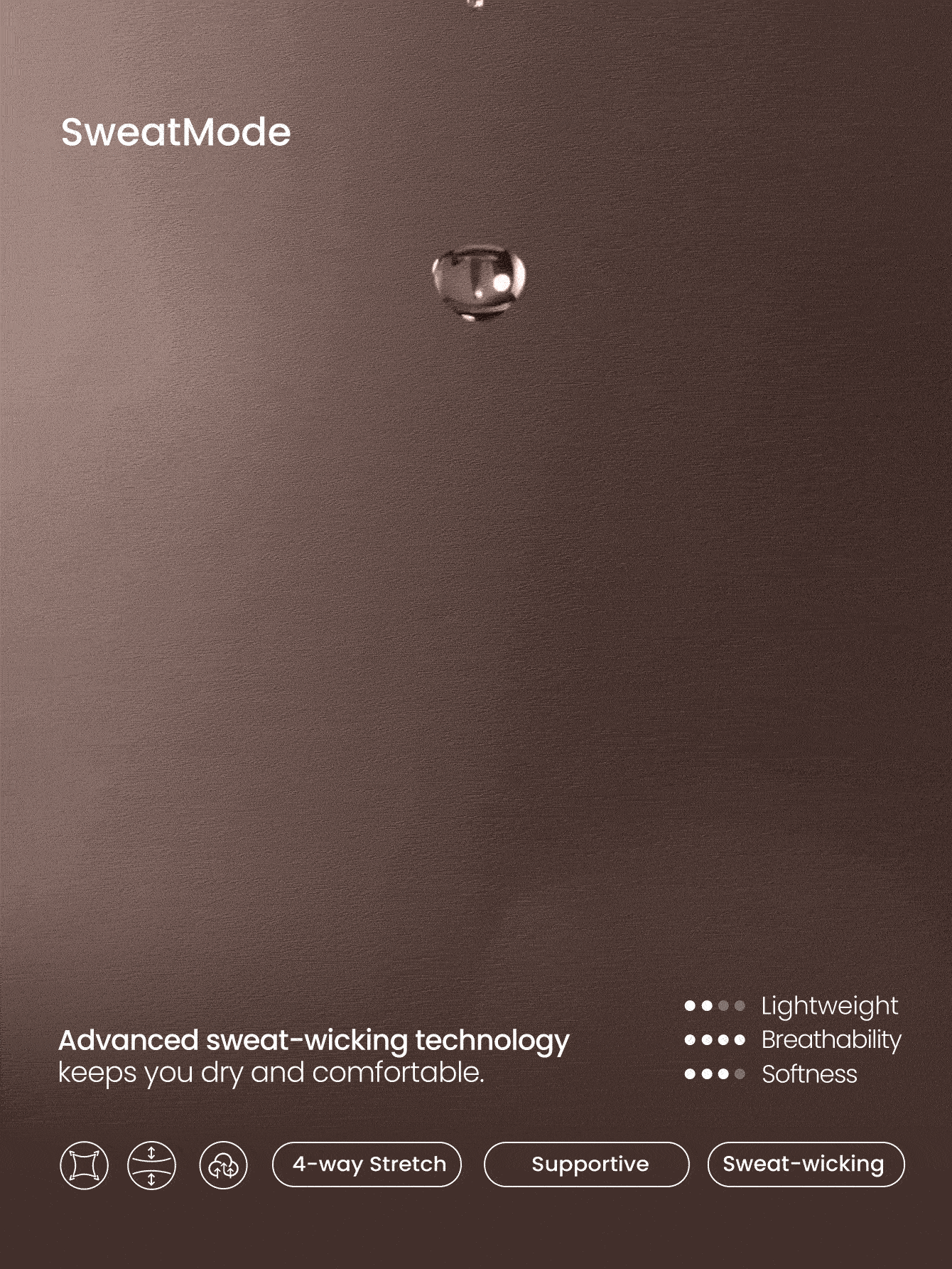 GLOWMODE 2-Pack SweatMode Glow On Silky Seamless Sweat-Wicking Logo Mid-Rise Bikini Briefs Daily Casual Work Wear