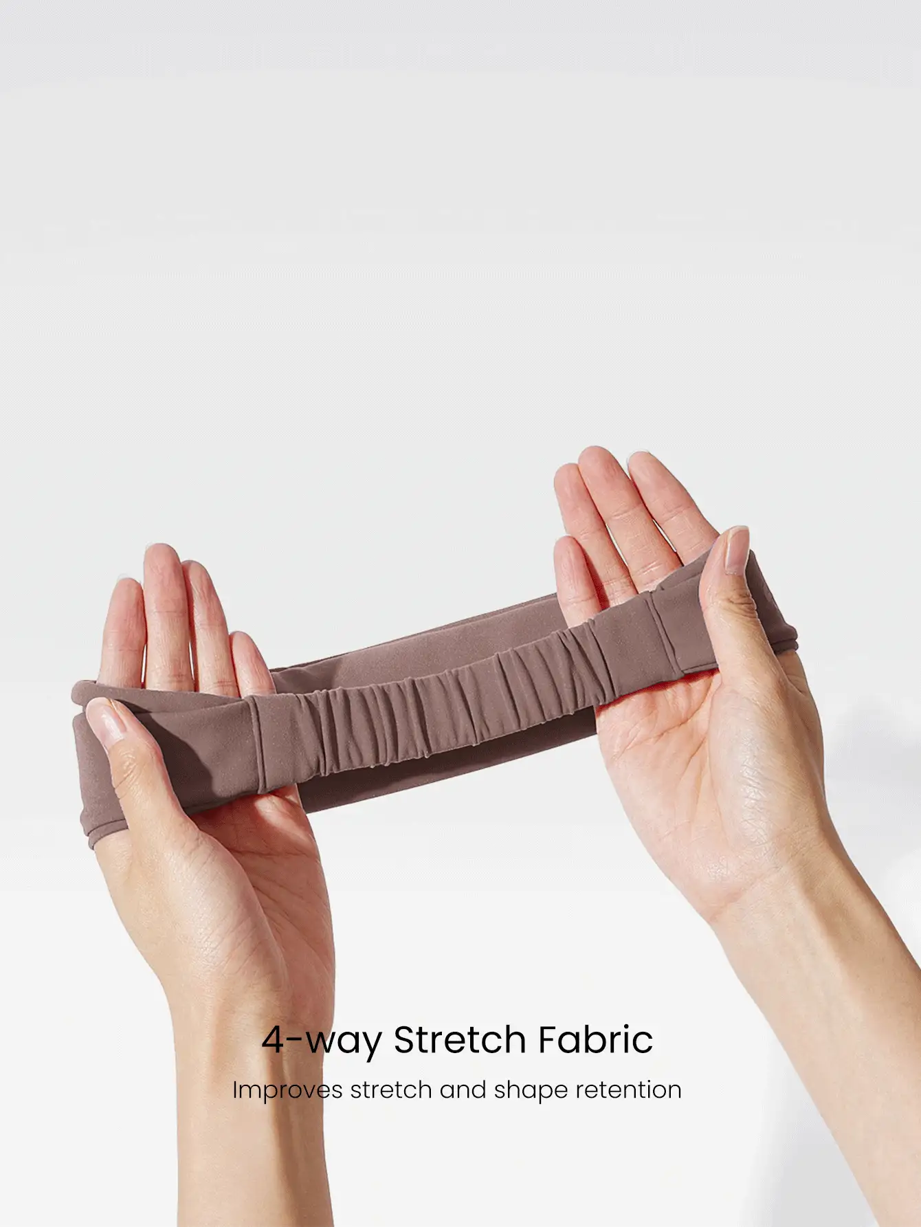 GLOWMODE FeatherFit™-Air Work It 吸汗训练头带 - 鹿茸褐 - 查看 3