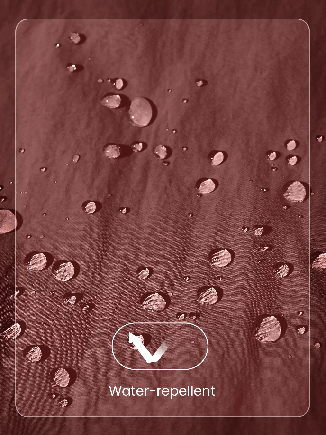 GLOWMODE 1.5L Easy Commute Water-Resistant Shoulder Strap Bag With Clippable Nano Pouch Daily Casual - 磚紅色 - 查看 7