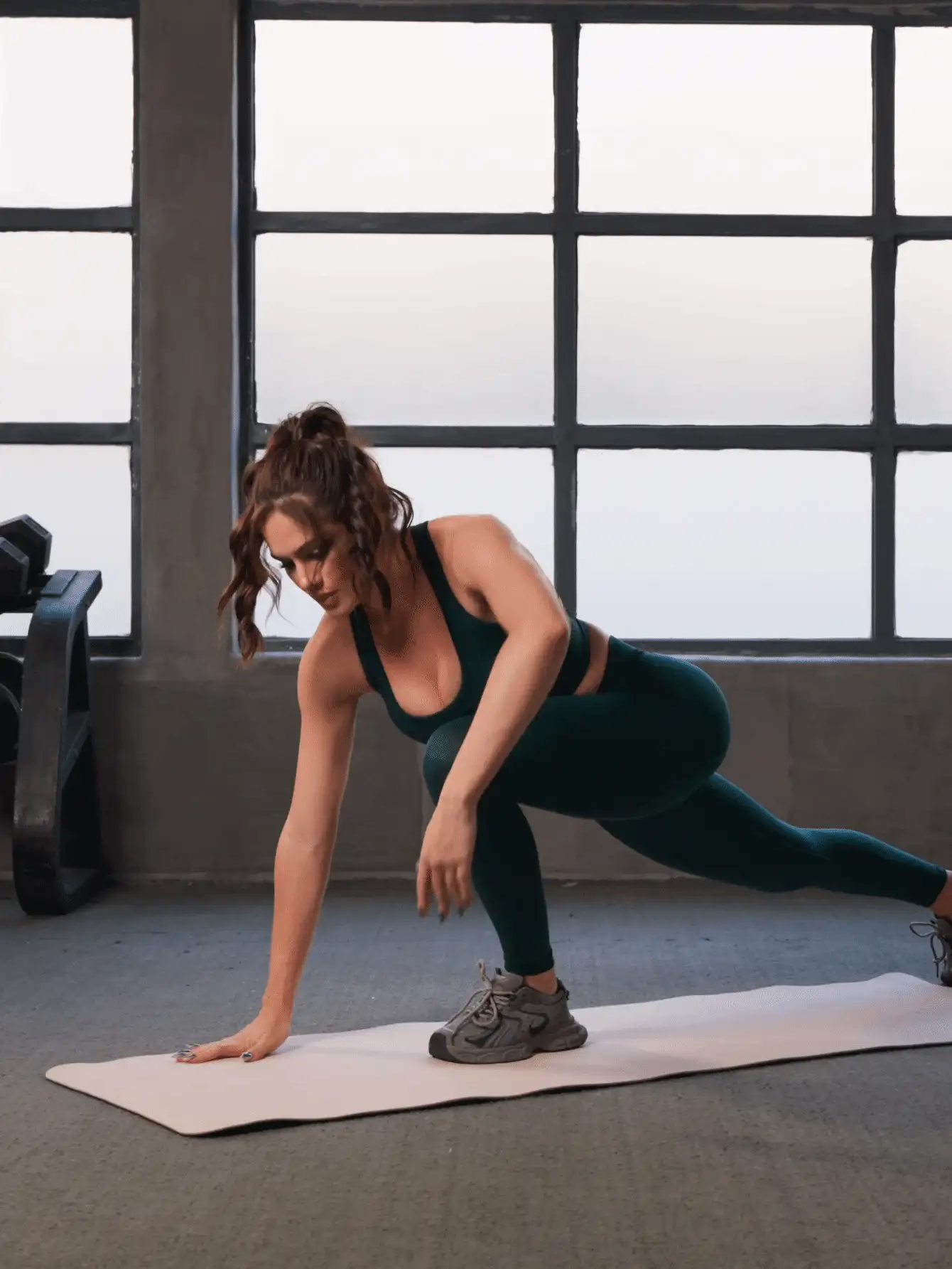 Innovista Seamless Workout Gym Sets Sports High Support Quick Dry Daily Athleisure Yoga HIIT Training Biker Tights Activewear Clothes Bra Booty Scrunch Shorts Comfort Movement Functional Tummy Control Compression Squat Proof Cardio Cycling Running Boxing Outdoor Exercise Healthy TT Viral IG Reel Ready FYP INSTA OOTD Green Blue Working Mom Fitness Set Two Pieces Athletic Performance Gear Minimalist Fall Vintage Olive Green Utilitarian Chic Utilitarian Chic - Green - View 4