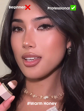 SHEGLAM Precision Sculpt Liquid Contour Duo-Warm Honey Brand Beauty Makeup Face Paint Cosmetic For Women Girls Perfect For Winter Spring Ideal For Y2K Fancy Fashion Suitable For Birthday Valentine'S Day Gift Rave Party Ready Best Color - Warm Honey - View 2