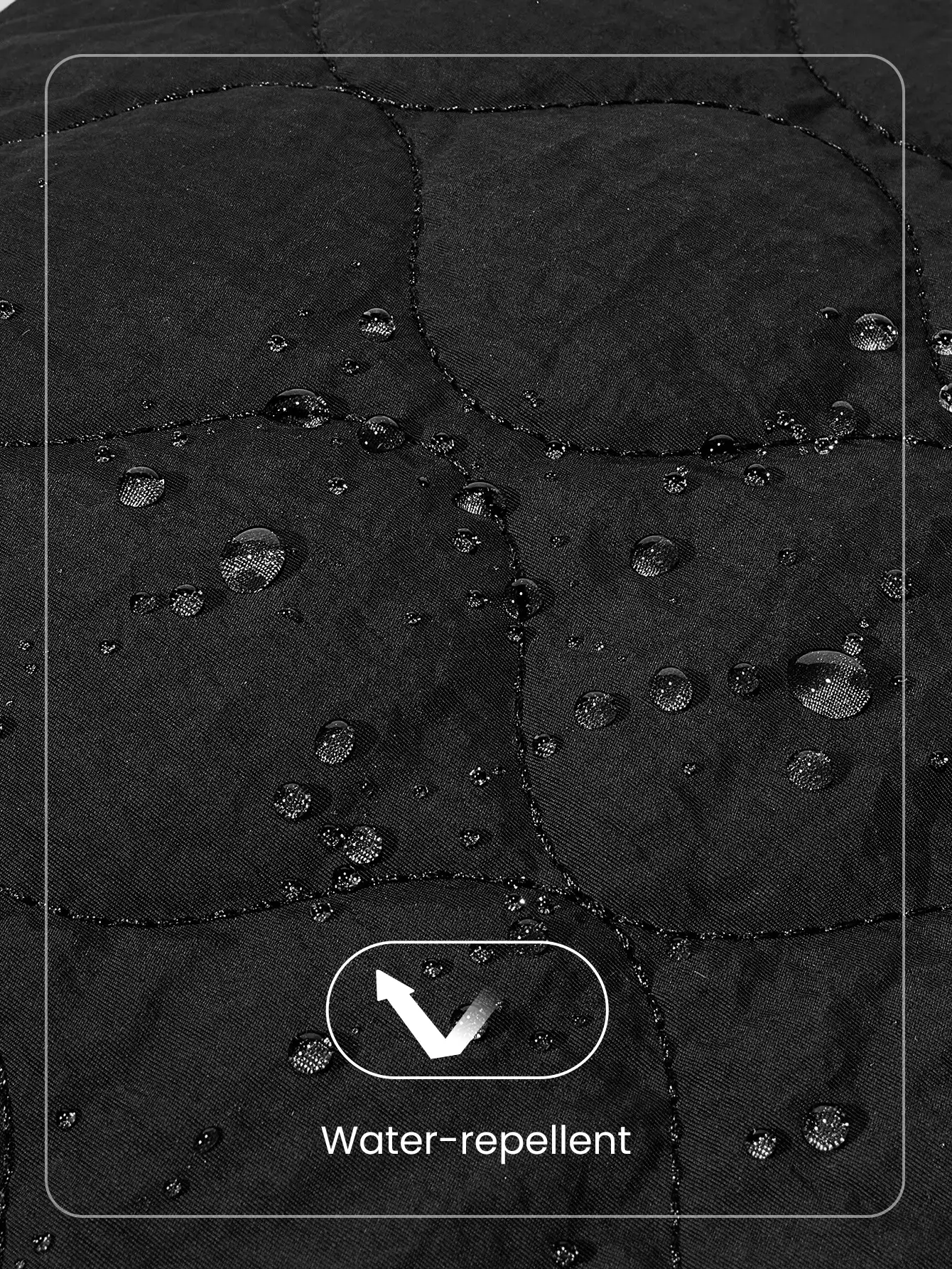 GLOWMODE 17升防水绗缝可扩展多口袋双手柄手提包日常休闲运动旅行 - 黑色 - 查看 6