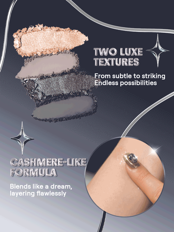 SHEGLAM Stone Cold Eyeshadow Palette Brand Beauty Makeup Face Paint Cosmetic For Women Girls Perfect For Winter Spring Ideal For Y2K Fancy Fashion Suitable For Birthday Gift Party Ready Best Color - Stone Cold - View 3