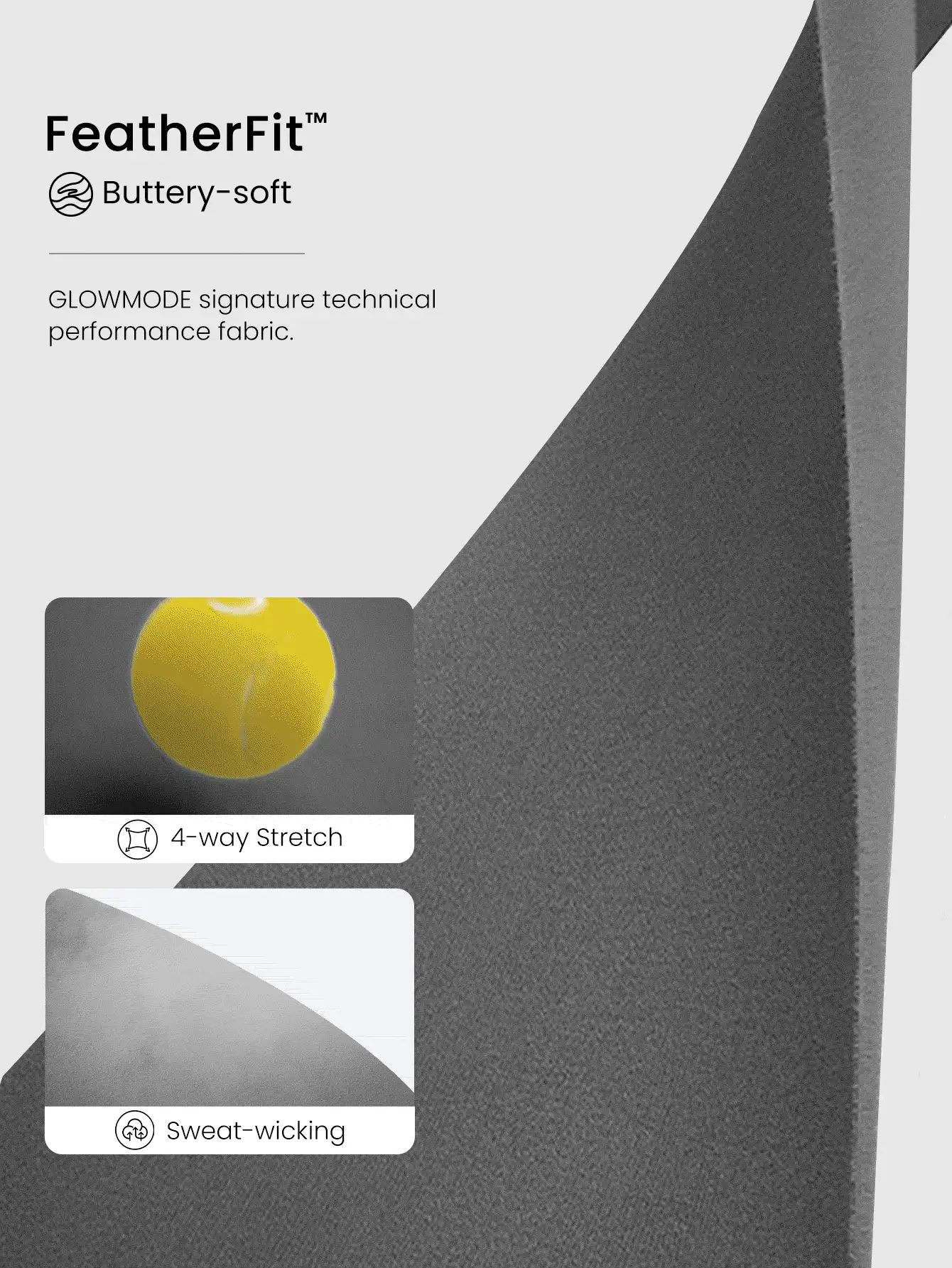 GLOWMODE 女士运动夹克 - 深灰色 - 查看 4