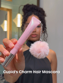 SHEGLAM HAIR Cupid's Charm Style Keeper Hair Mascara, Frizz & Flyaway Hair Taming Wand, Hair Finishing Stick, Mjuk stadga utan klumpar, Inga klibbiga rester, Lätt att skölja ur, Svetttålig formula som håller genom arbete, utflykter och fritid. För flygigt hår och babyhår. - Babyrosa - Visa 2