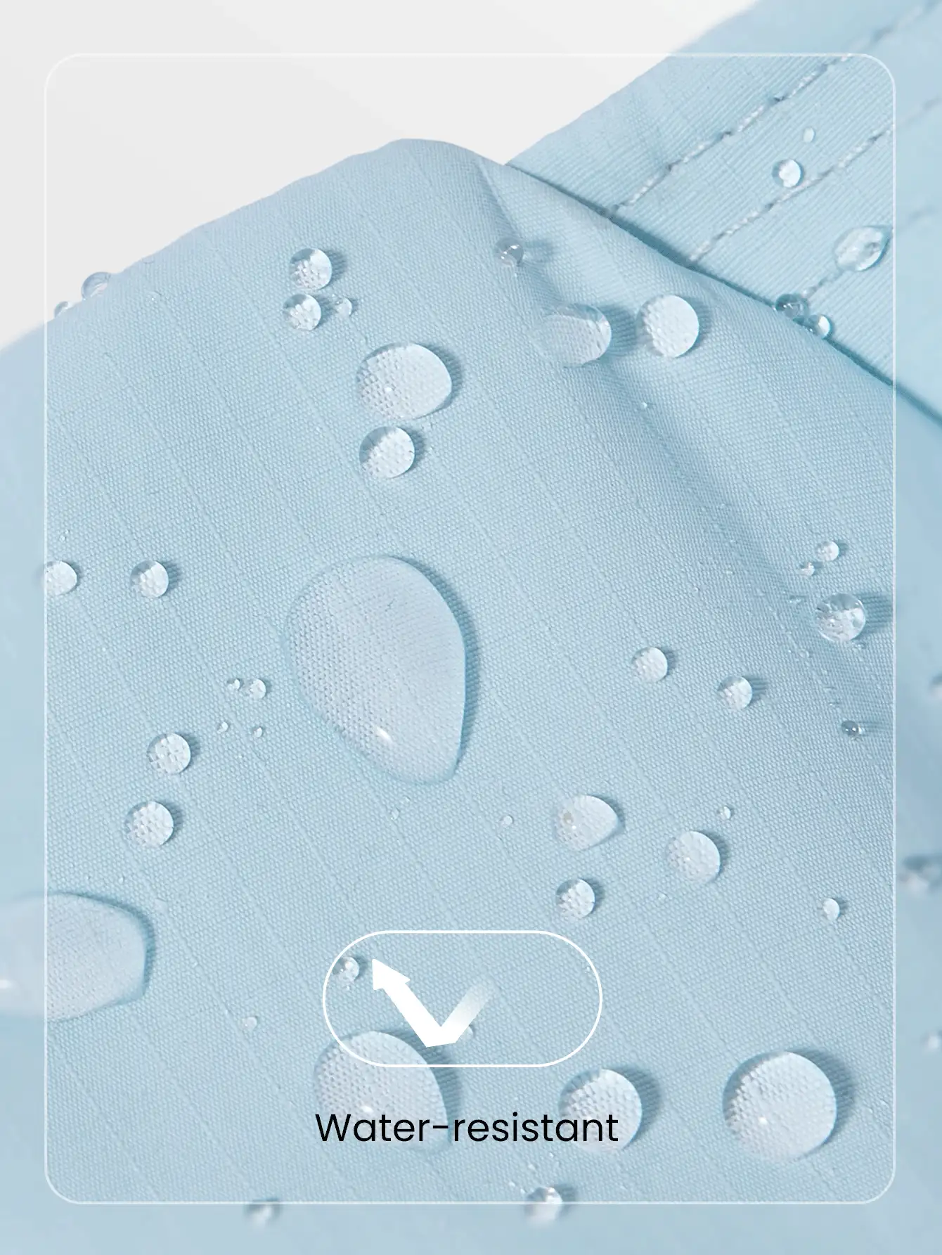 GLOWMODE Mini ActiveCarry Water-Resistant Adjustable Detachable Shoulder Strap 3D Logo Baseball Cap Bag Autumn Winter Outdoors Daily Casual Wear - Blue - View 4