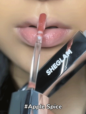 SHEGLAM Glaze Daze 唇彩-蘋果香料閃亮有色唇彩高光澤效果豐唇護理滋養不易褪色液體唇彩化妝品 唇彩 品牌 美容 化妝 化妝品 適合女性與女孩 完美搭配夏季春季 Y2K 時尚 流行 生日 母親節禮物 假期 派對準備就緒 最佳顏色 - Apple Spice - 查看 2