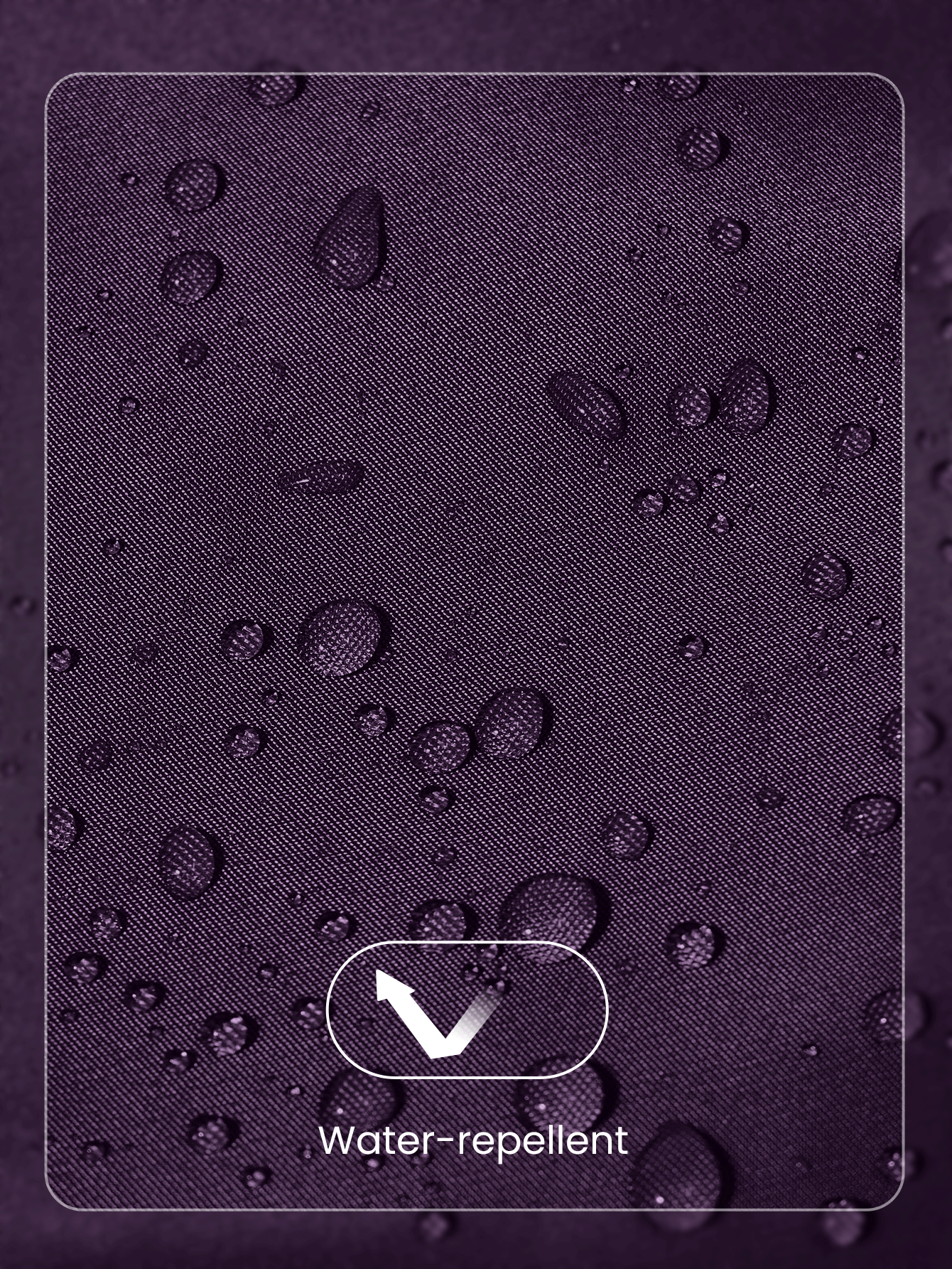 GLOWMODE 2L Organizador de viaje con bolsillos duales para pequeños artículos esenciales, ideal para otoño e invierno - Wisteria - Añade 5