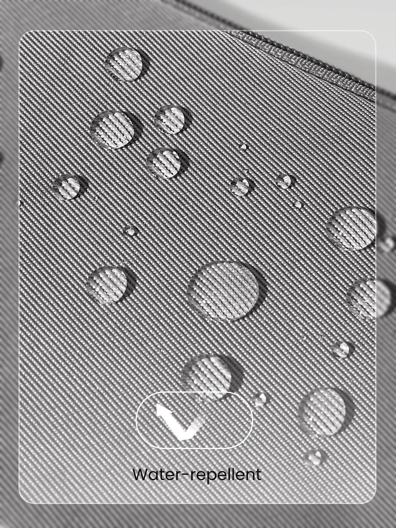 GLOWMODE On-The-Go Water-Repellant Wallet - Deep Space Grey - View 5