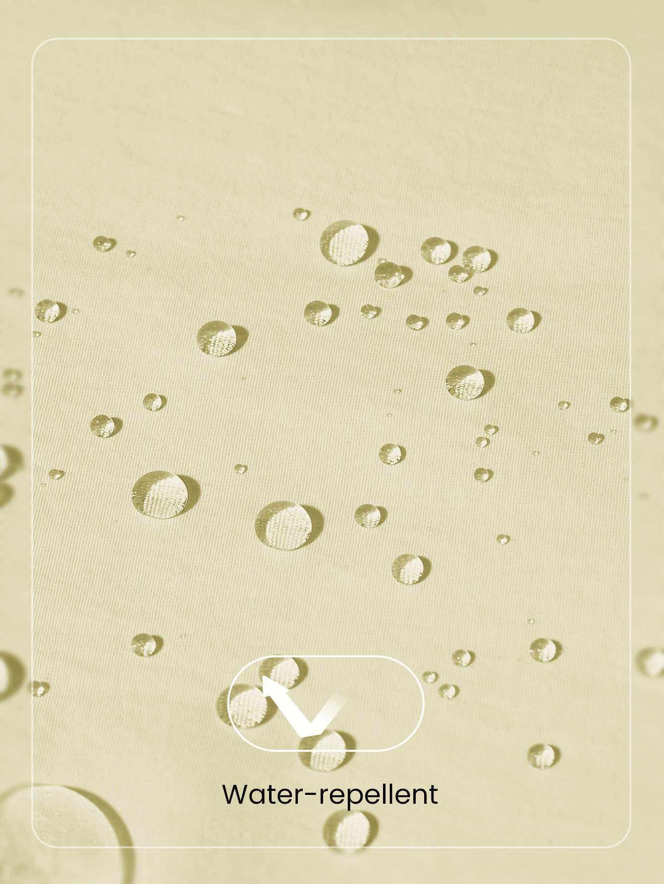 GLOWMODE 1.5L Easy Commute Water-Resistant Shoulder Strap Bag With Clippable Nano Pouch Daily Casual - French Vanilla - View 7