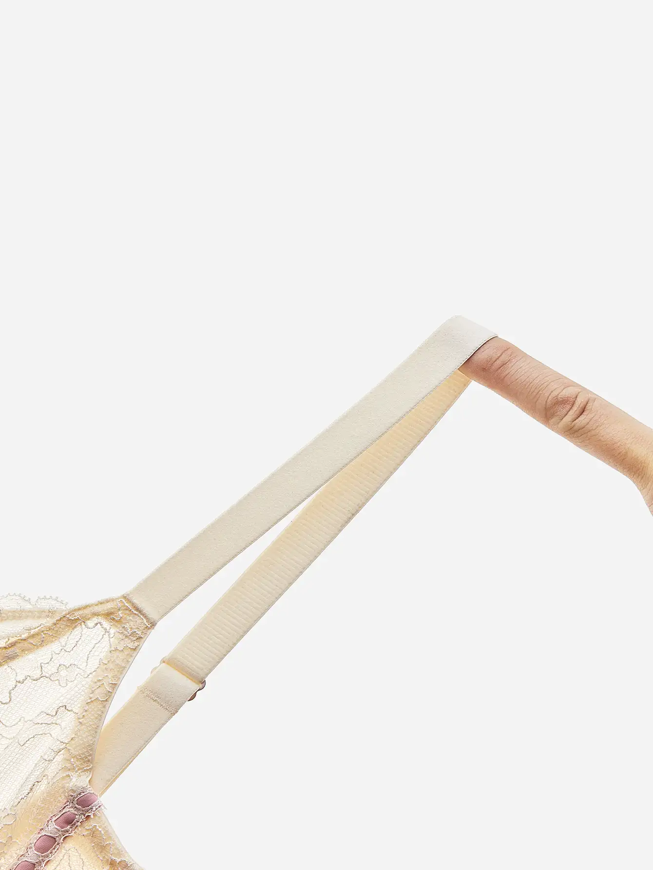 LUVLETTE Áo ngực cưới màu trắng, thoáng khí, không lót, chất liệu ren và lưới, kiểu dáng thanh lịch, có chi tiết khoét lỗ, ôm sát cơ thể, giúp định hình vóc dáng, giảm mỡ, thích hợp cho cô dâu hoặc đám cưới. - trắng - Xem 9