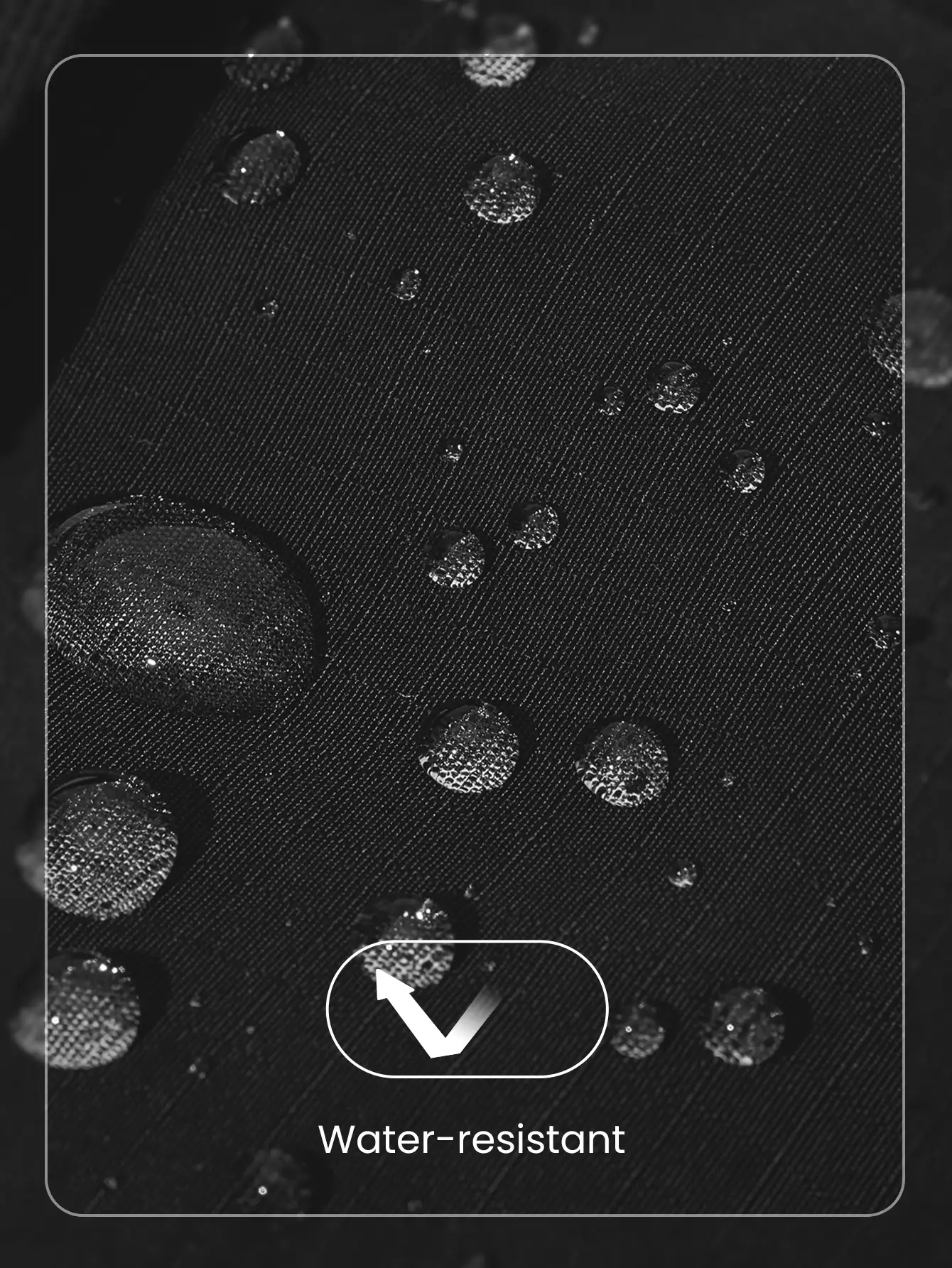 GLOWMODE 0.7升迷你便携防水钥匙扣前袋反光肩带斜挎包腰包，适合秋冬季户外日常活动穿着