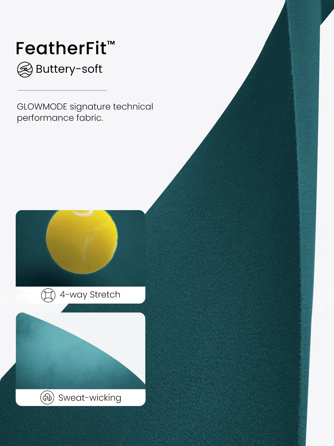 GLOWMODE FeatherFit™ Multi Crossover Strap Adjustable Buckle Back Sports Bra Low Impact Yoga Daily Removable Cups - Dark Green - View 4