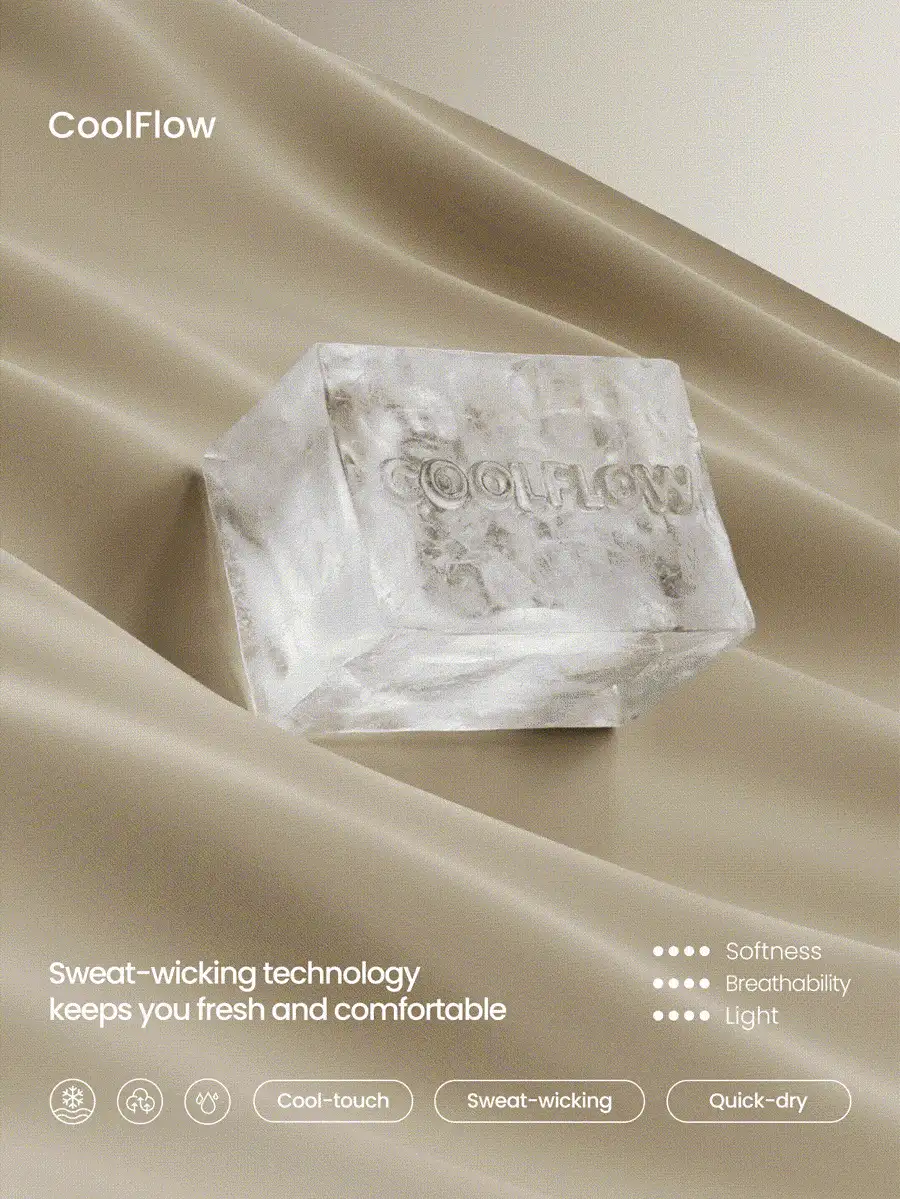 GLOWMODE Reem Modest Cooling Glow 速干防晒可调节袖口反光Logo拇指孔宽松版型袖套，适合训练、健身房、工作室和日常运动穿着 - 黑色 - 查看 5