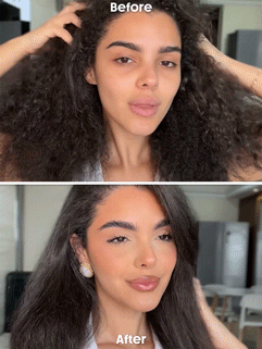 SHEGLAM HAIR Silver Yellow Sleek Chic Triple Grip Straightening Brush 62 Mm,Ionic Hair Straightener Comb,3 Min Quick Styling & 5 Temp Settings,60s Quick Heat Up & 60 Min Auto Shut-Off,Anti-Scald Comb Teeth & Digital Tube Display,Ceramic Coated Heating Element,40 Million Negative Ions For Less Damage,More Shine,Travel-Friendly 100-240V Universal Voltage For Daily Commute To Work- EUPlug Birthday Gift Pink Vibe Makeup Party Beach Travel Camping School Campus Festivals Rose Present Girl Charm Best Women's Day Love Yourself Spring Hair Care - Silver - View 2