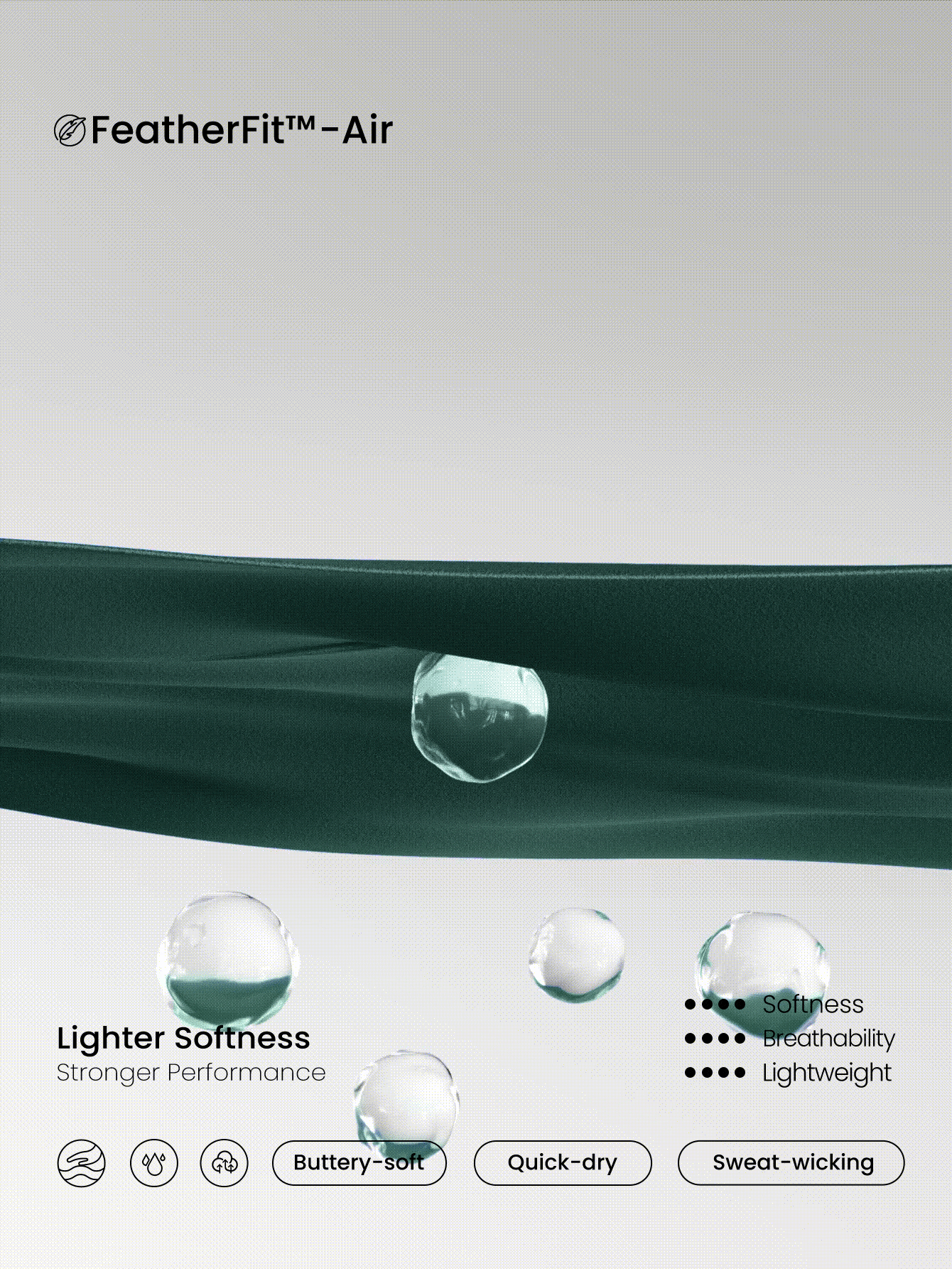 GLOWMODE FeatherFit™-Air 顺滑透气，如黄油般柔软，速干吸汗，撞色滚边，内置短裤，防滑手柄，网球刺绣，A字迷你裙，适合网球、高尔夫、匹克球等运动，日常休闲穿着。 - 綠色 - 查看 5