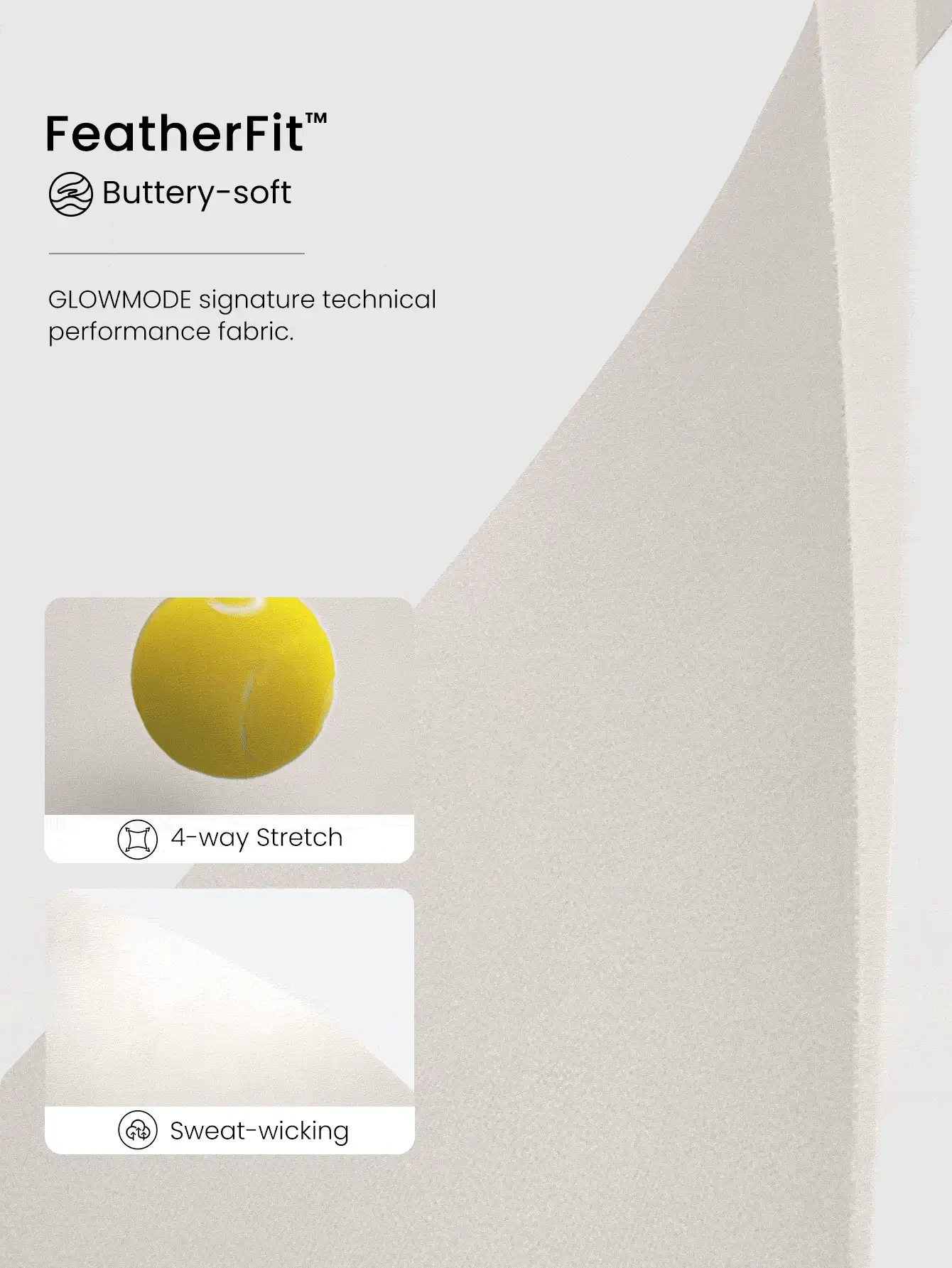 GLOWMODE 4.3英寸 FeatherFit™ 塑形连体衣，如黄油般柔软，吸汗透气，弹力十足，有效收腹，可拆卸胸垫，侧边口袋，U型后背设计，适合低强度瑜伽、普拉提、健身房锻炼和日常穿着。 - 白色 - 查看 6