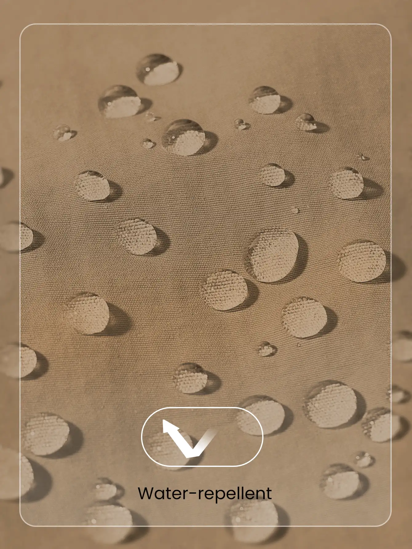 GLOWMODE 1.5升 通勤便捷防水单肩包，带可夹式纳米收纳袋，日常休闲款 - 灰棕色 - 查看 7