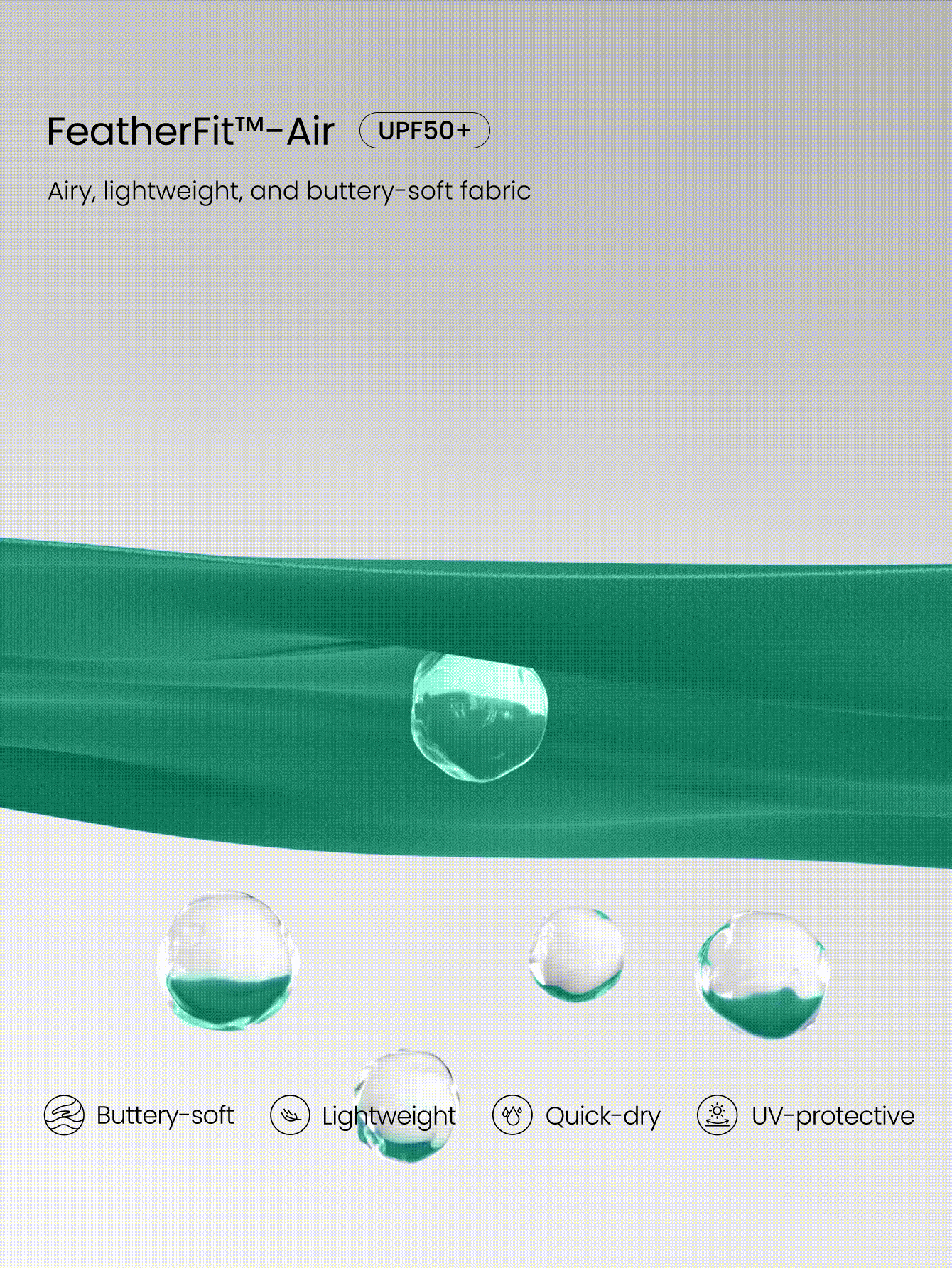 GLOWMODE FeatherFit™-Air 露肩迷你连衣裙,内置短裤,口袋方领,防滑交叉设计,轻度支撑,低冲击,速干吸湿,适合春夏穿着。 - 薄荷綠 - 查看 6