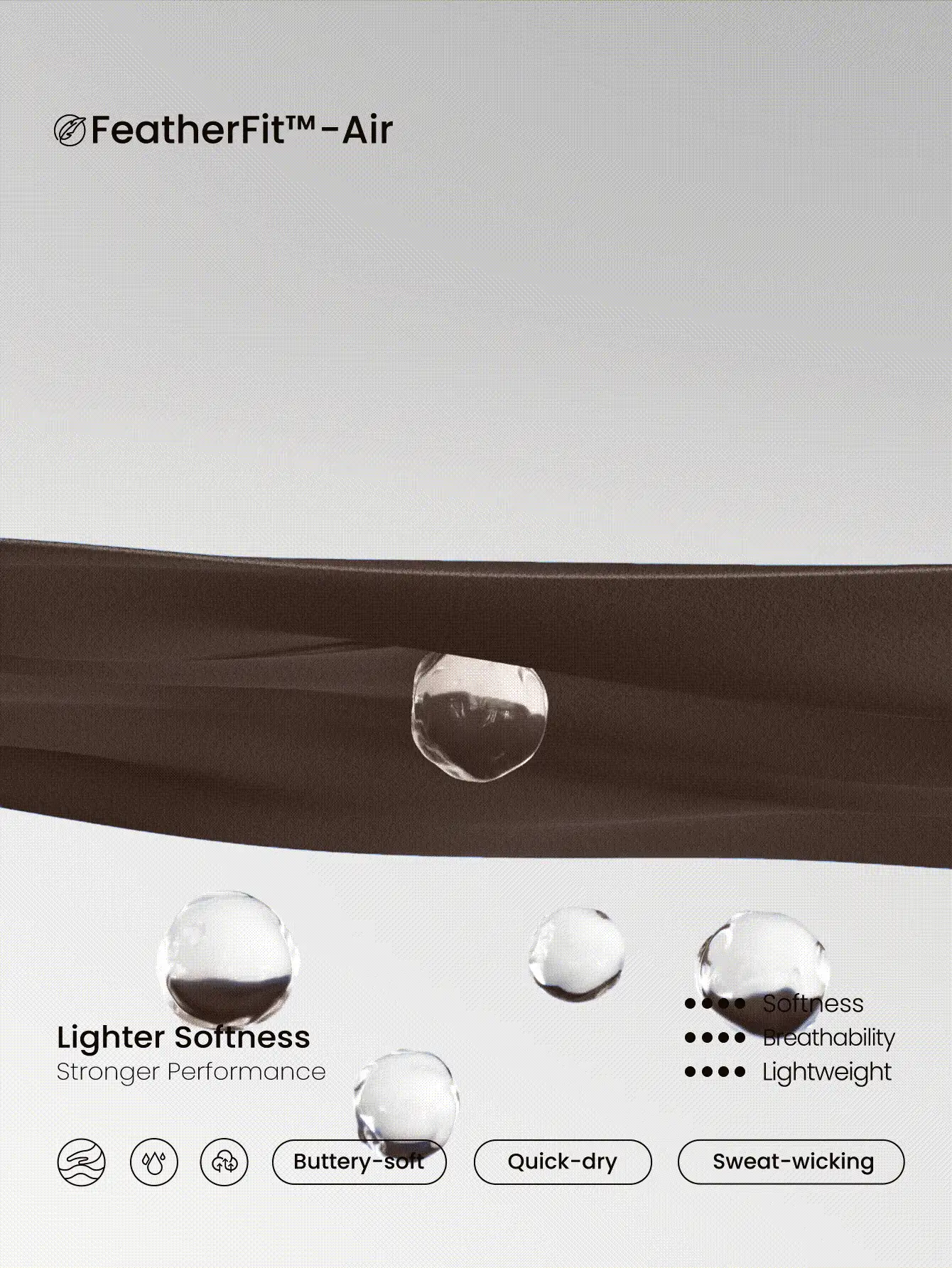 GLOWMODE 24 英寸 FeatherFit™-Air Glow Giver 柔软透气吸汗前拉链罗纹侧板轮廓接缝拇指孔深 V 形后背接缝可拆卸罩杯长袖连体衣低冲击日常运动服 - 肉桂靈感 - 查看 8