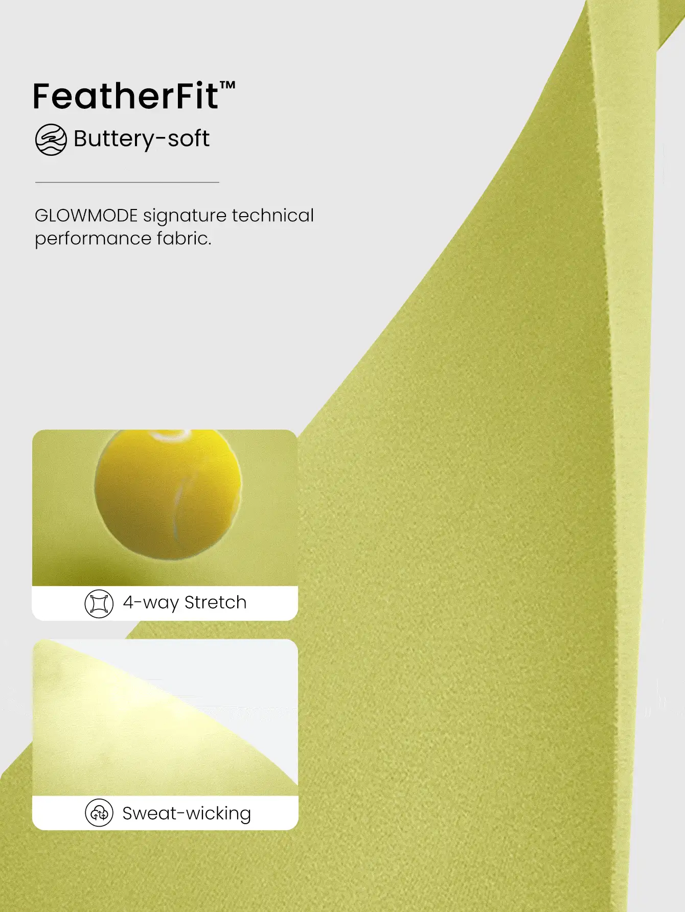 GLOWMODE FeatherFit™交叉肩带露背深V领背心，适合低强度瑜伽日常穿着，秋冬季适用。 - 薄荷綠 - 查看 4