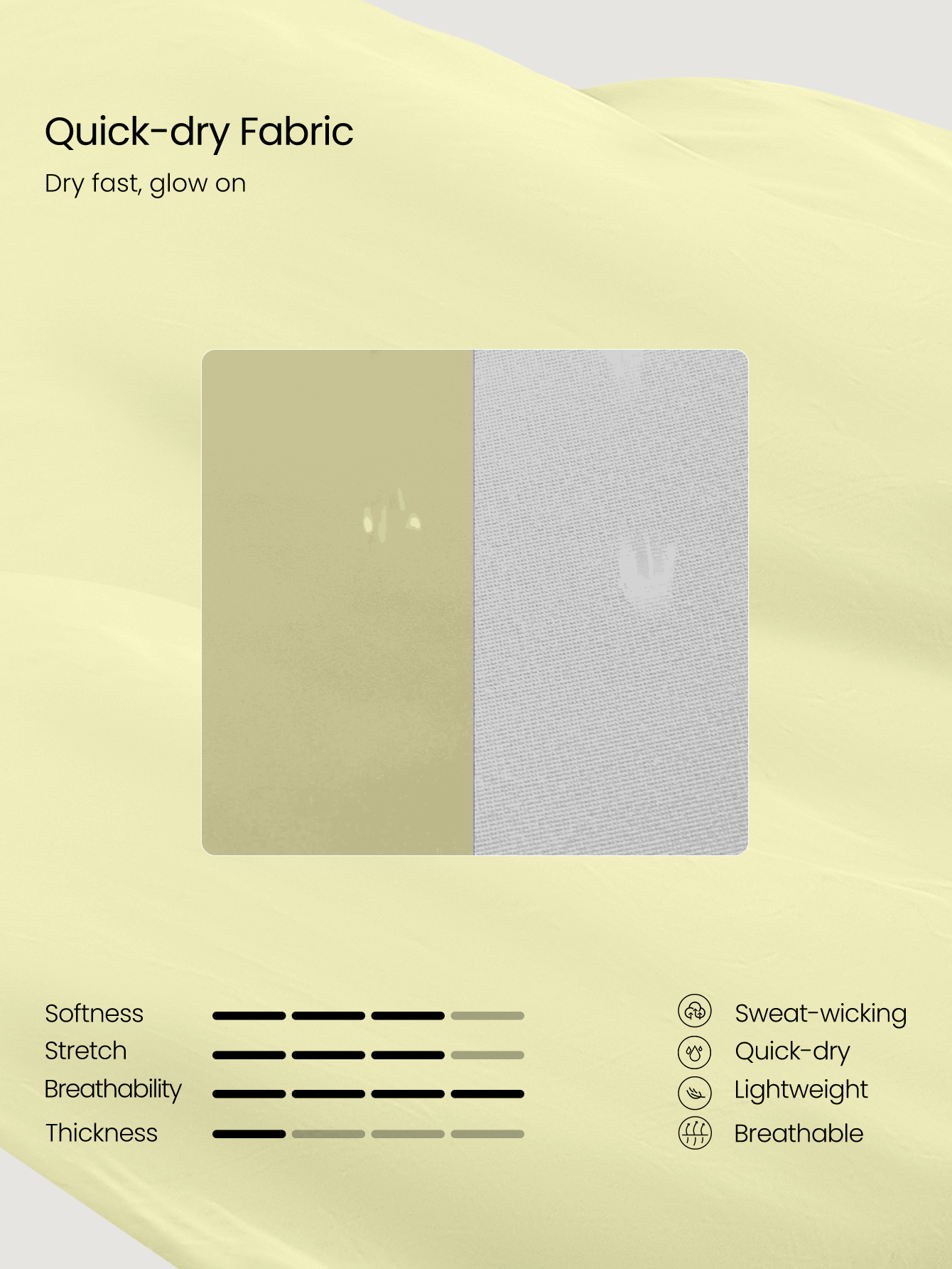 GLOWMODE Áo tank top lưới thoáng khí dành cho tập luyện thể thao, chạy bộ cường độ trung bình, nhanh khô, thấm hút mồ hôi, tạo cảm giác mát mẻ. - màu xanh lá - Xem 5