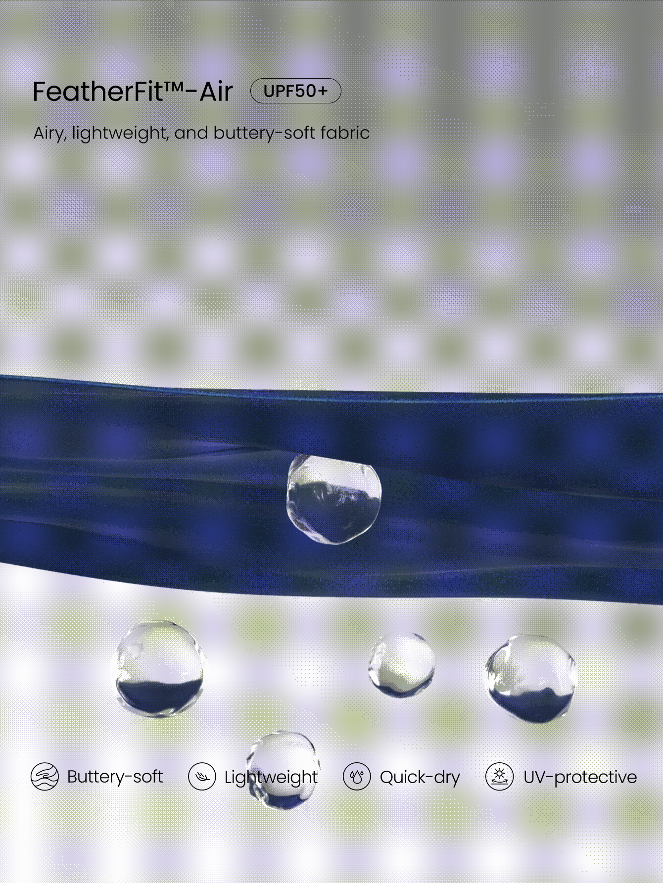 GLOWMODE Váy ngắn dáng chữ A Breeze & Play với đường viền eo kép tương phản, quần short bên trong và túi hông, thích hợp cho kỳ nghỉ, du lịch mùa hè, đi biển và mặc hàng ngày. - Dark Blue - Xem 5