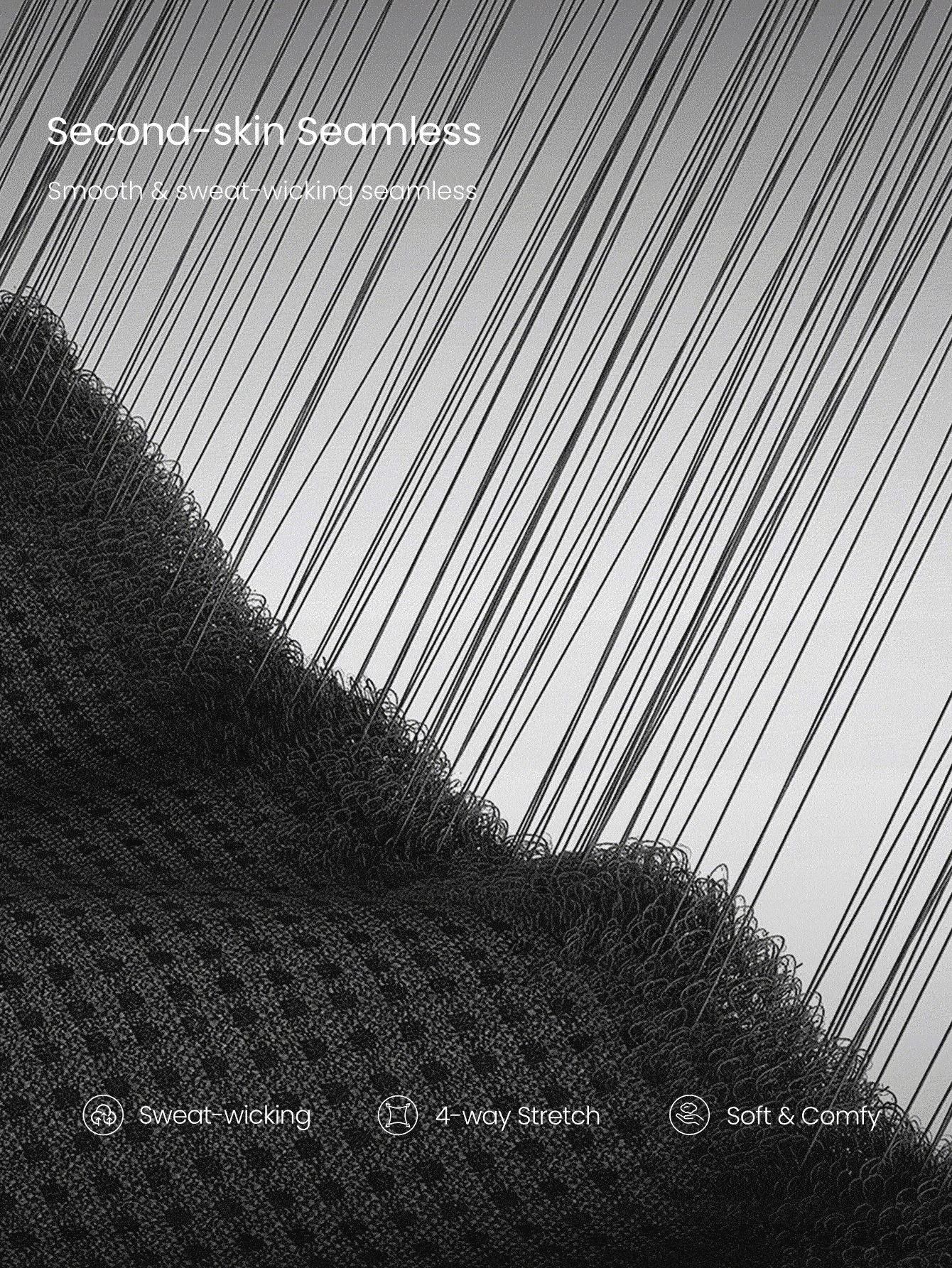 GLOWMODE Siêu mềm mịn, không đường may, thoáng mát, thấm hút mồ hôi, co giãn, dáng rộng thoải mái, cổ tròn lửng, thích hợp mặc hàng ngày vào mùa hè. - trắng - Xem 4