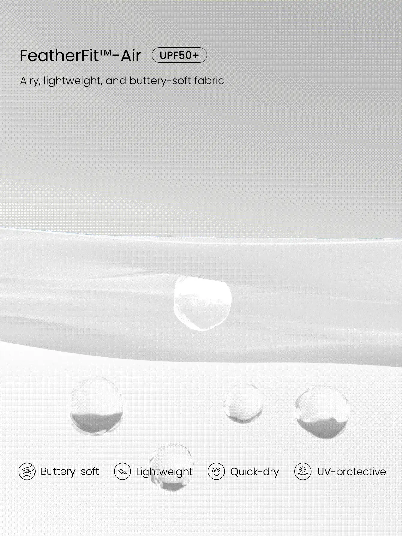 GLOWMODE FeatherFit™-Air Peekaboo Everyday Built-In Shorts Pocket Anti-Slip Dress Yoga Pilates Spring Summer Quick Dry Moisture Wicking - White - View 6