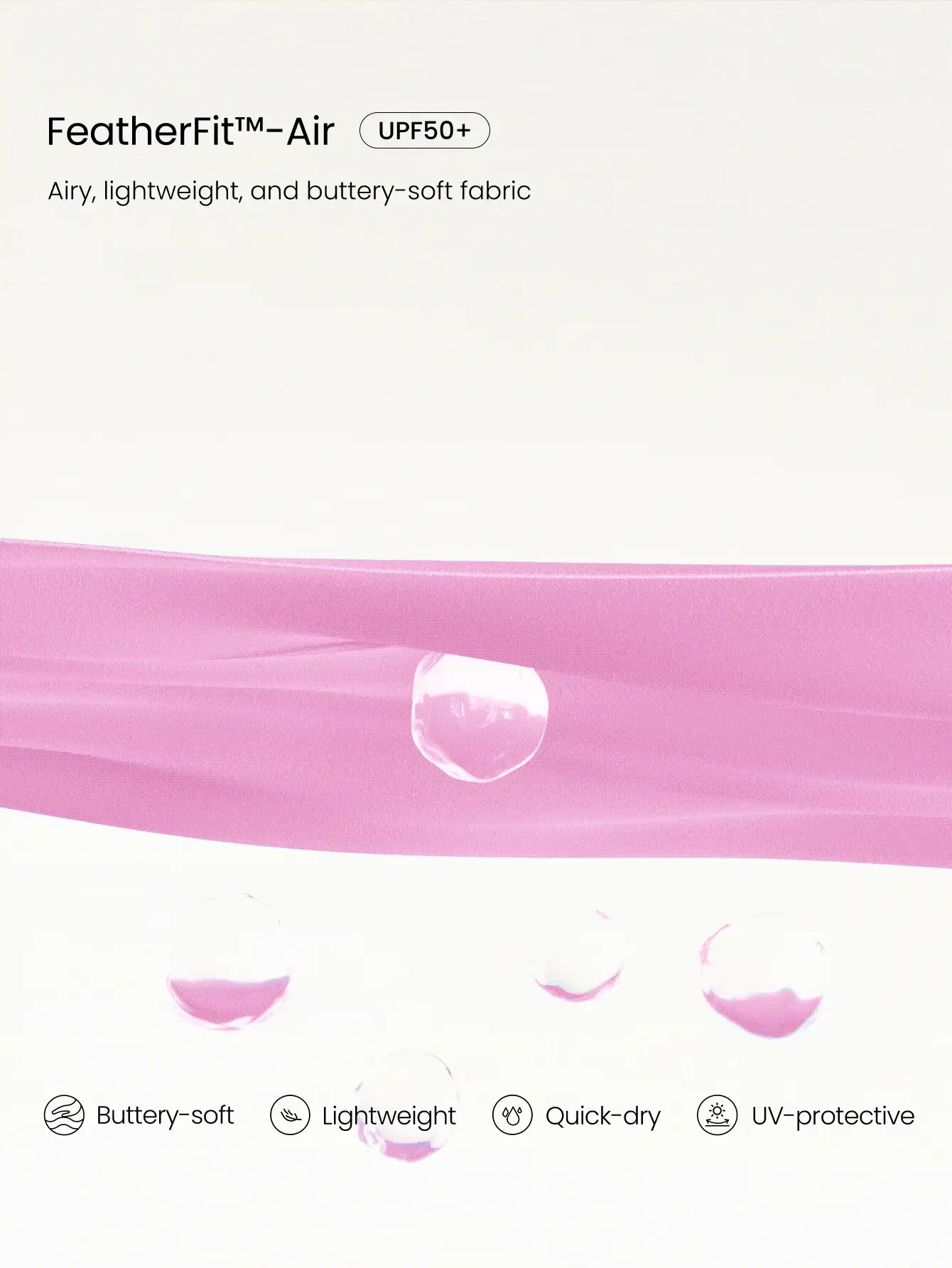 GLOWMODE FeatherFit™-Air Double Time Buttery-Soft Sweat-Wicking Pleated Mini Skirt With Built-In Shorts Side Pockets Non Slip Grips Tennis Golf Pickleball - Pink - View 7