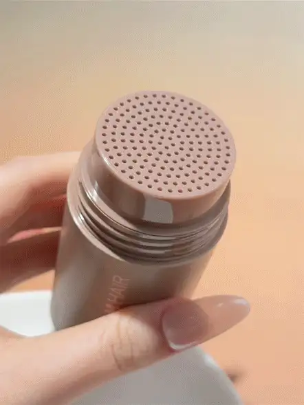 SHEGLAM HAIR 豐盈3D纖維精準噴頭,增發纖維噴霧泵噴嘴,適用於增發纖維瓶的噴頭,均勻噴灑,精準控量,將增髮粉塗抹於稀疏區域 禮物 粉紅色的 化妝品 海灘 節慶 護髮 Y2K 假期 夏天 美髮配件 重返校園 家 - 卡其色 - 查看 2