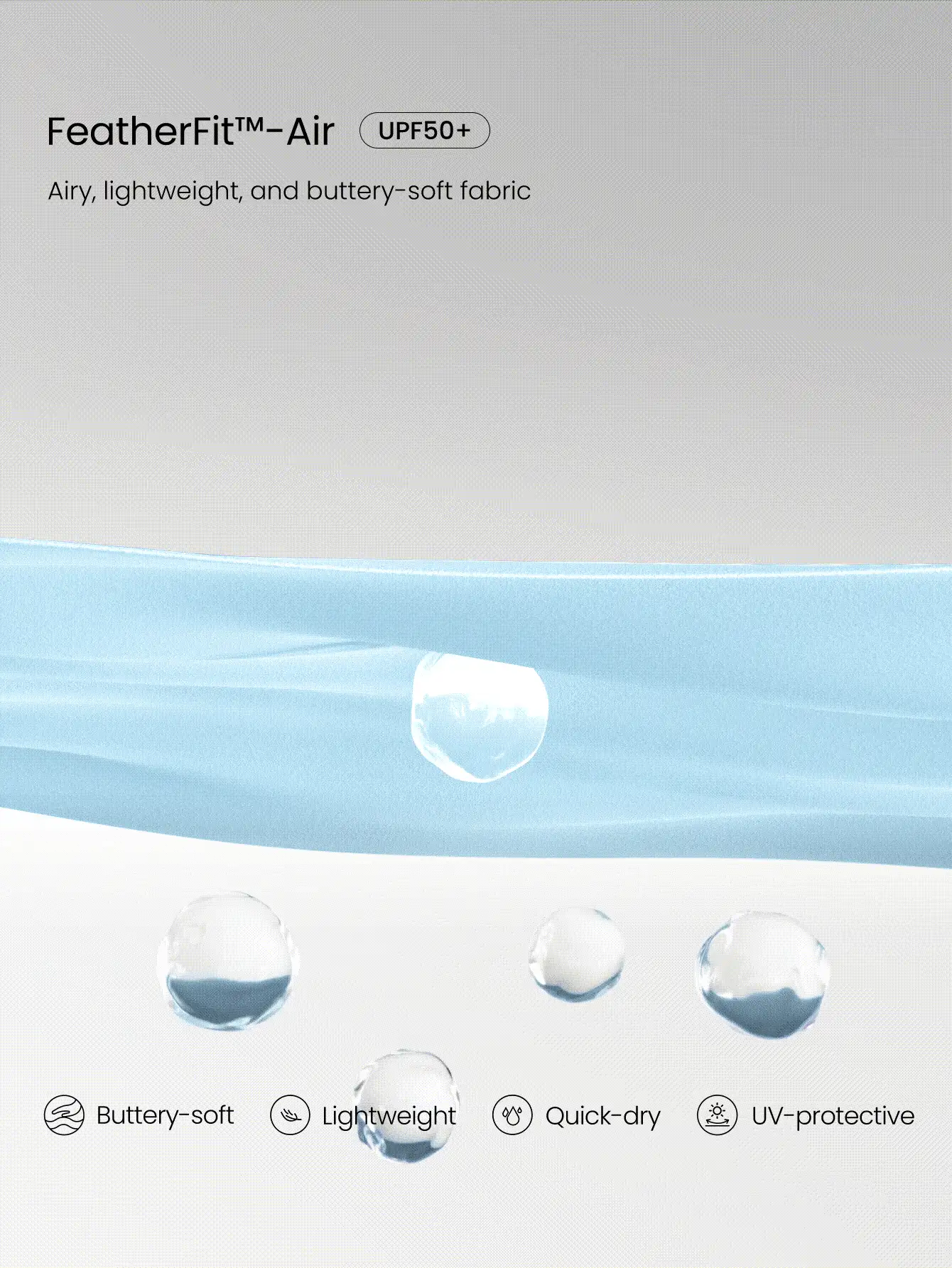 FeatherFit™-Air 游戏套装 A 字型内置露背短款打结口袋吊带连衣裙 低强度日常夏季速干吸湿排汗 - Blue Day - 查看 6