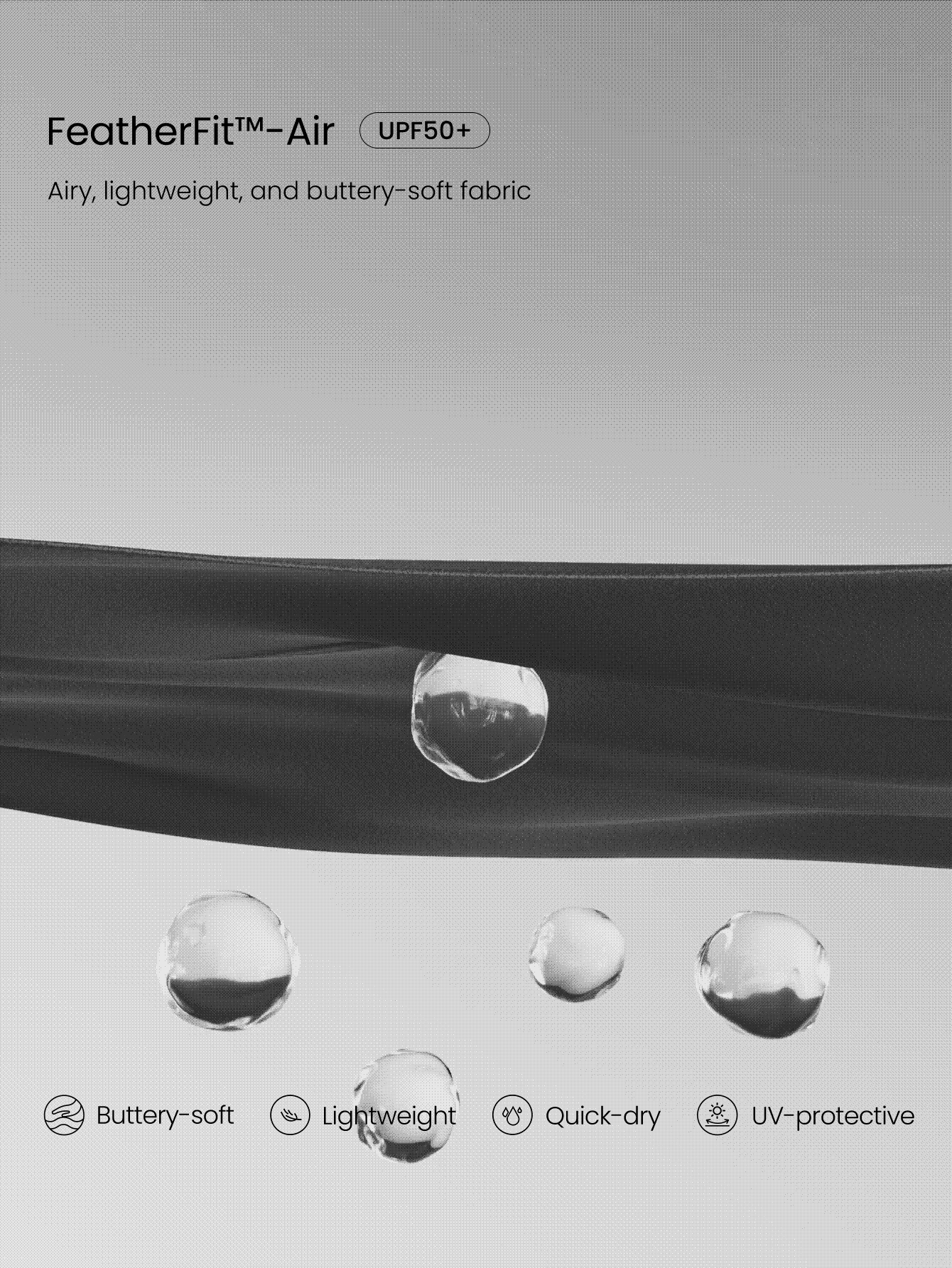 GLOWMODE 4.3英寸 FeatherFit™-Air Set Sail 仿两件式撞色胸肩带可拆卸胸垫连体衣，适合假日、度假、夏季日常休闲穿着 - 黑色 - 查看 6