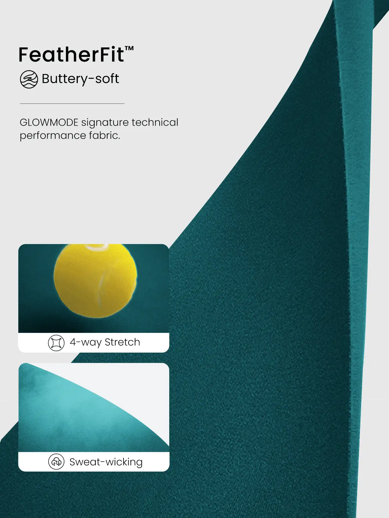 FeatherFit™ Slim-It Streamline Performance Secure Pockets Zip Up Long Sleeve Jacket Low Impact Yoga Pilates Daily Spring Summer - Dark Green - View 8