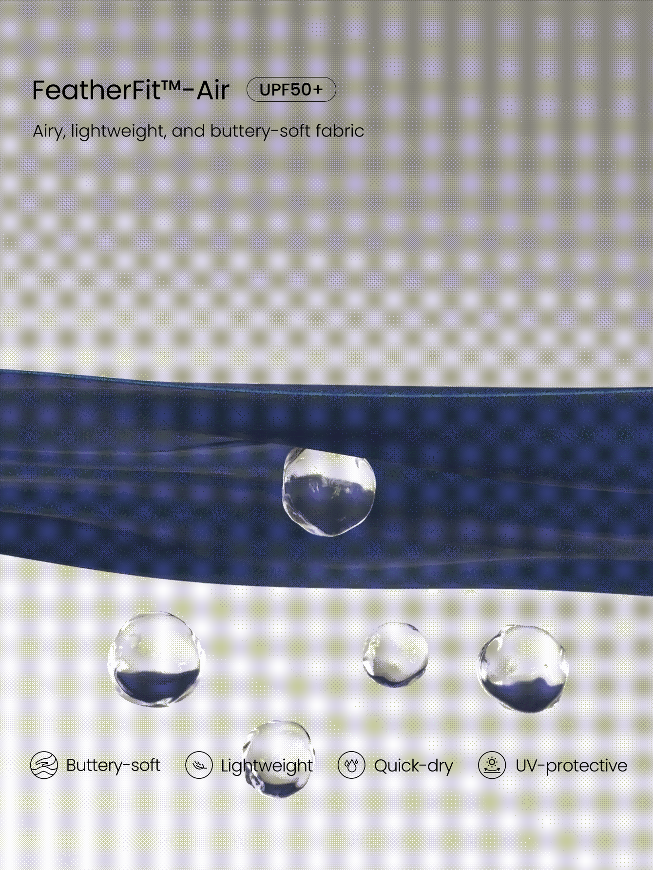 GLOWMODE Áo liền quần FeatherFit™-Air Set Sail Mock 2 mảnh, 4.3" với phần ngực và dây đeo vai tương phản, mút ngực có thể tháo rời, thích hợp cho kỳ nghỉ, mùa hè và mặc hàng ngày. - Dark Blue - Xem 6