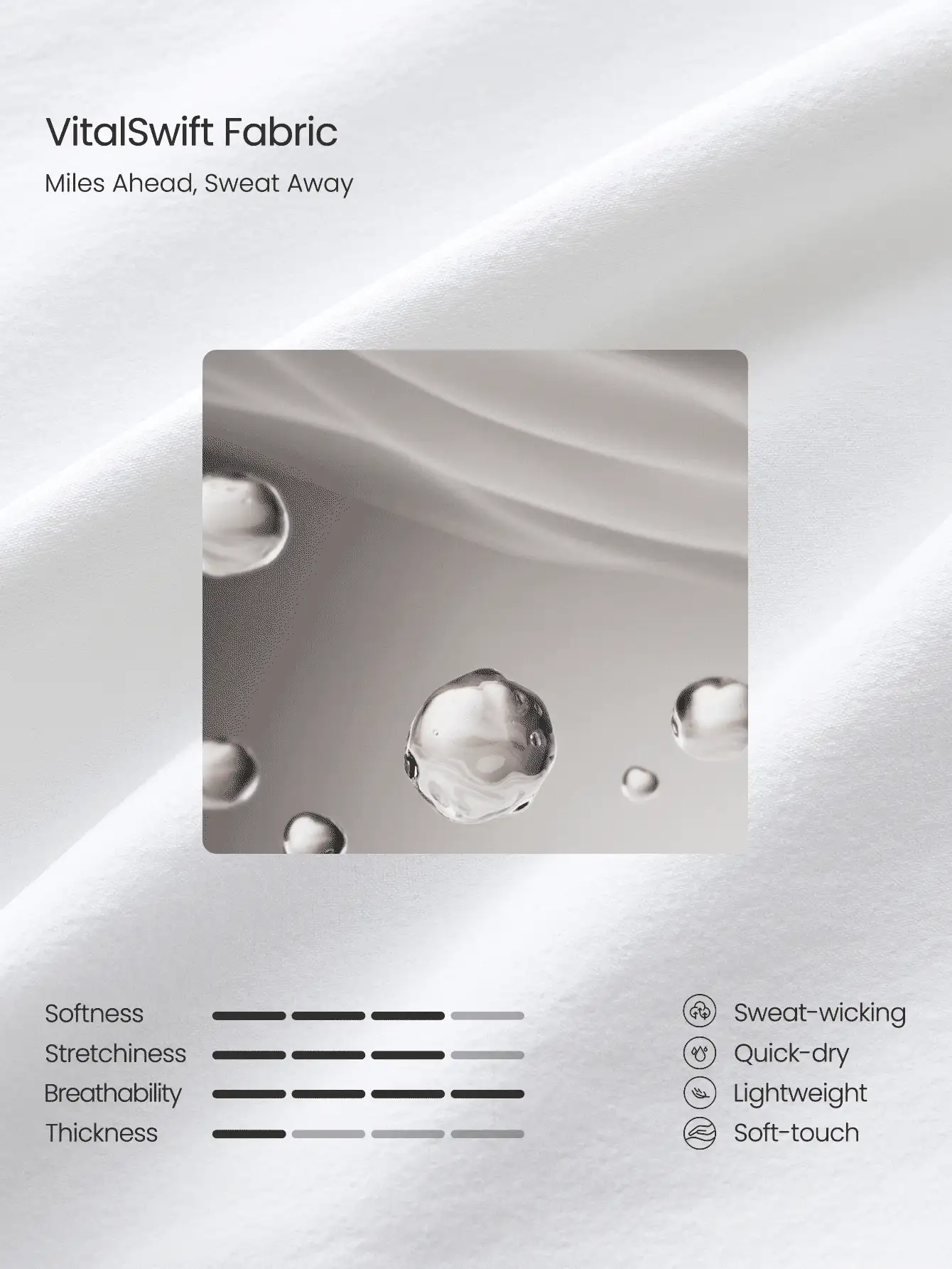 GLOWMODE FeatherFit™-Air Serve And Glow 超轻盈吸湿速干防晒网球裙，内置短裤，侧边口袋，适合网球、高尔夫、匹克球等运动，日常休闲穿着。 - 白色 - 查看 5