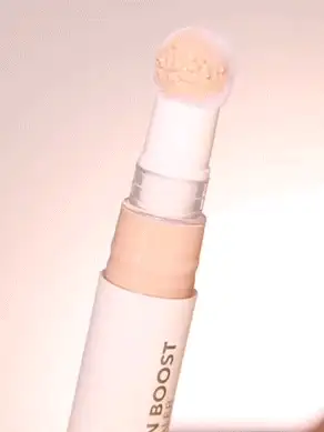 Complexion Boost Concealer-Caramel Sponge-Head Applicator Matte Liquid Concealer Long Lasting Brightening Color Corrector Weightless All-Day Long Lasting Hydrating Concealer Brand Beauty Makeup Face Paint Cosmetic For Women Girls Perfect For Spring Summer Ideal For Y2K Fancy Fashion Suitable For Birthday Mother'S Day Gift Rave Party Ready Best Color - Caramel - View 2