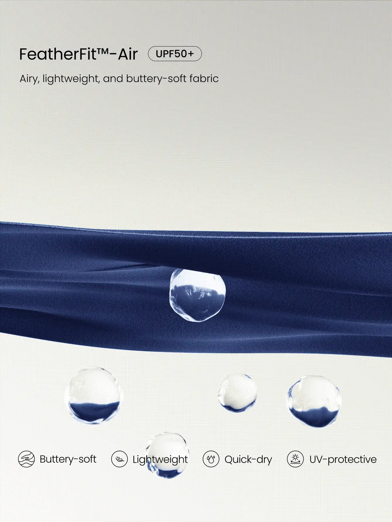 GLOWMODE FeatherFit™-Air Game Set A-Line Built-In Peekaboo Short Knotted Pocket Halter Dress Low Impact Daily Summer Quick Dry Moisture Wicking - Dark Blue - View 6