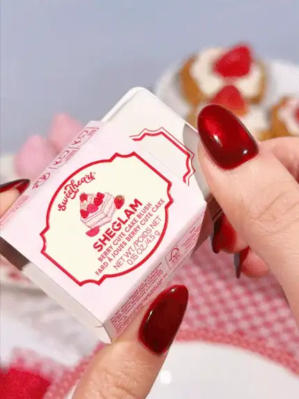 SHEGLAM Sweetheart Collection Berry Cute Cake Blush - Pink - View 2