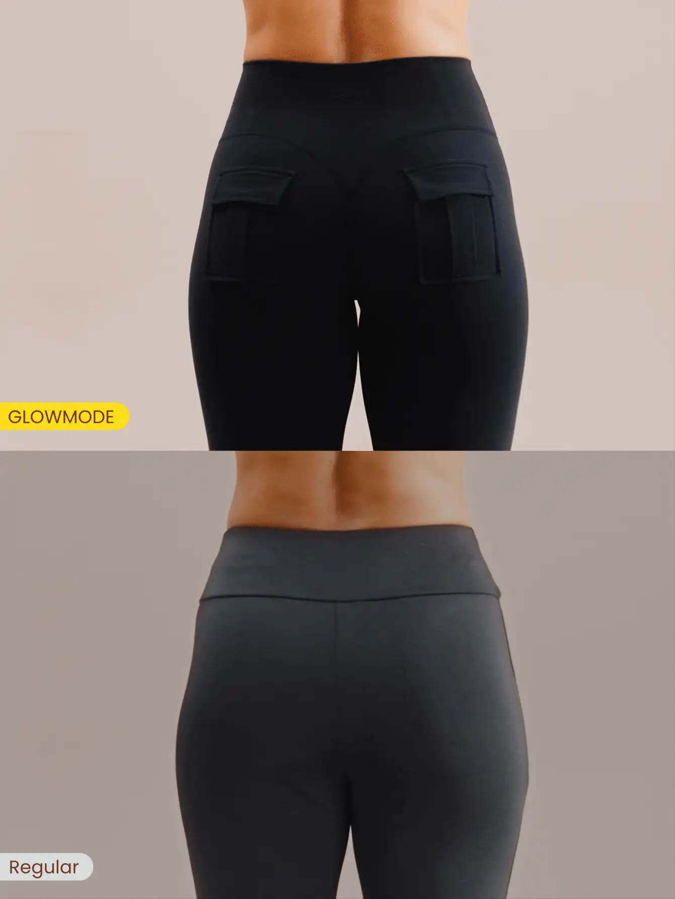 GLOWMODE Quần dài 31" FeatherFit™-Sculpt Lift & Flow Flare ôm sát nâng mông với đường may định hình và túi hộp phía sau, thích hợp cho tập luyện cường độ trung bình, chạy bộ, thể dục, tập gym và thể hình. - Đỏ - Xem 2