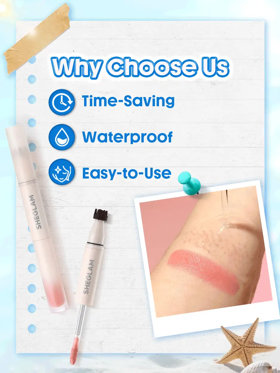 SHEGLAM Sunspell Freckle & Flush Pen-Risky Business Stamp Freckle Pen Tint Liquid Blush Smooth Long-Lasting Smudge-Proof Sweat-Proof Multi-Use Combo Brand Beauty Cosmetic Makeup For Women And Girls - Risky Business - View 4