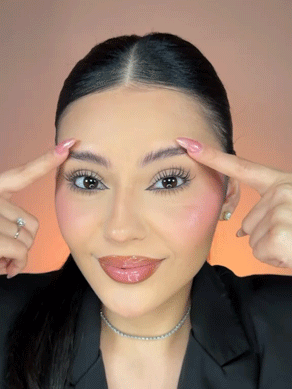 SHEGLAM Brow-Fection 斜角刷 & Dip-Truffle 頭髮狀筆觸液體 Eyeborw Eyeborw 凝膠筆易於著色持久快乾造型勾勒輪廓填充眉妝 - Truffle - 查看 2