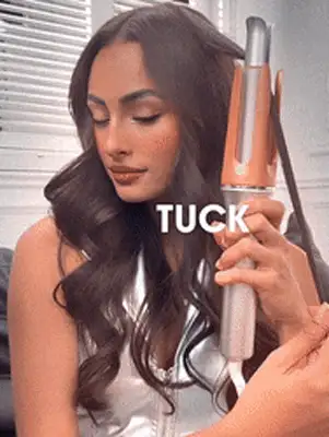 SHEGLAM HAIR It-Curl 一鍵式即時捲髮器自動捲髮棒,自動捲髮器,25 毫米自動捲髮器,3 種溫度,快速加熱和 2 向旋轉,自動關閉,防燙防纏結旋轉捲髮棒,觸摸即時捲髮器,用於髮型設計 禮物 粉紅色的 化妝品 海灘 節慶 護髮 Y2K 假期 夏天 美髮配件 重返校園 家 - 英規插(220-240V) - 查看 3